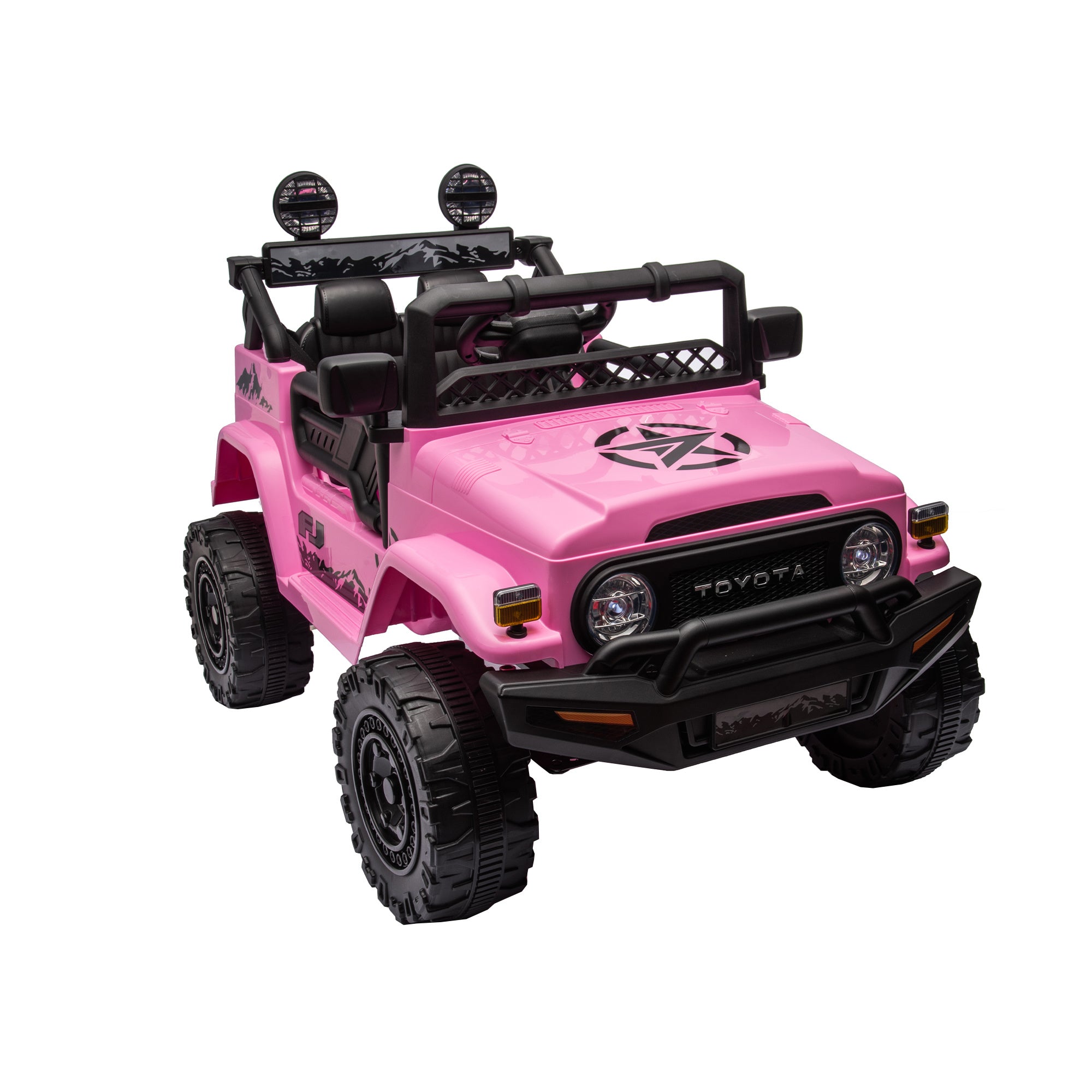 Toyota FJ Cruiser 12V Kids Ride-On Car with Remote Control