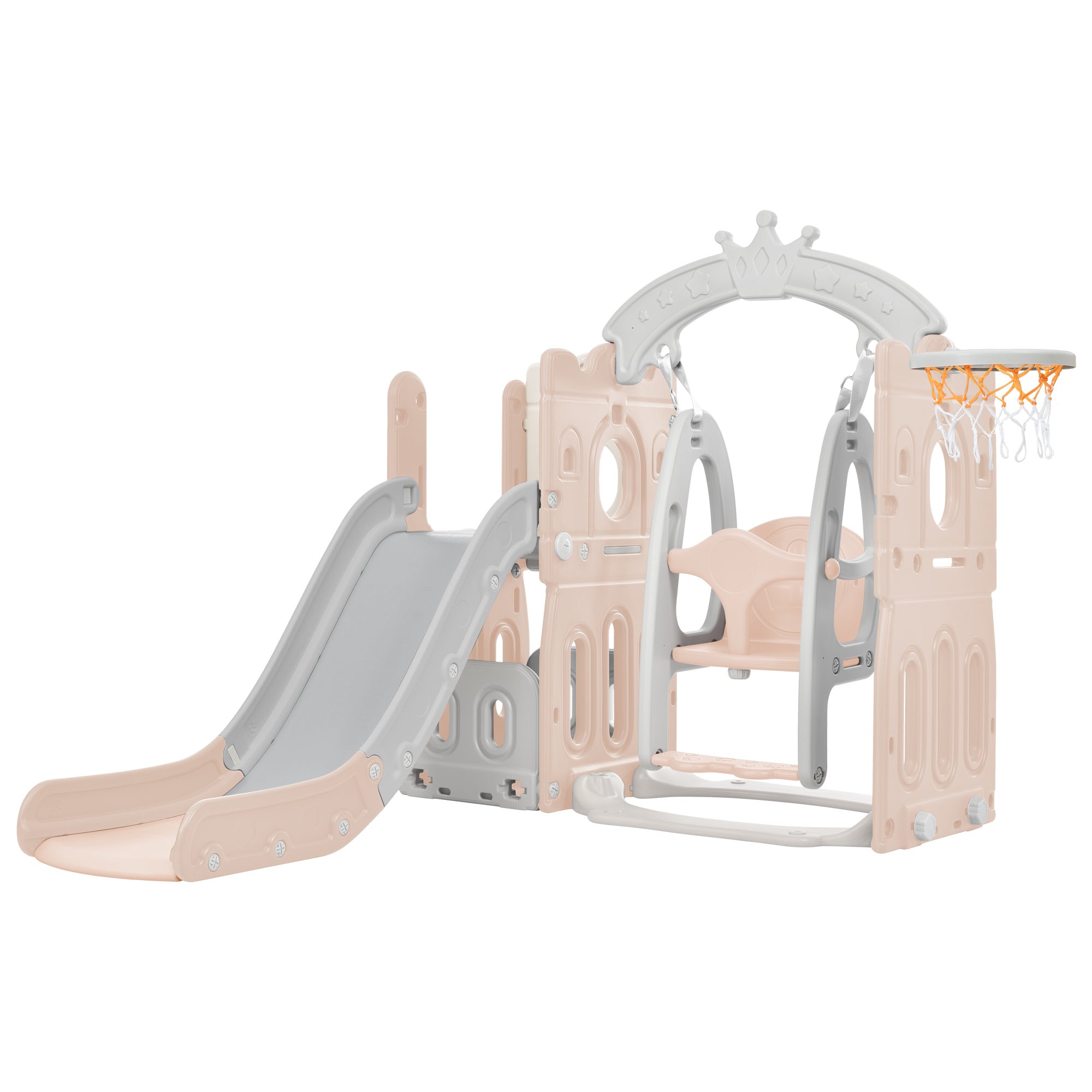 5-in-1 Toddler Slide and Swing Set