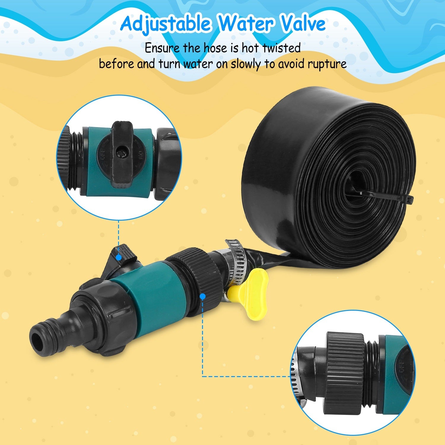 Kids Trampoline Sprinkler