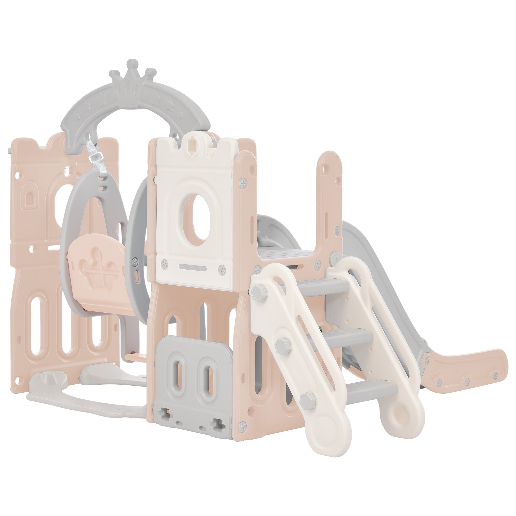 5-in-1 Toddler Slide and Swing Set