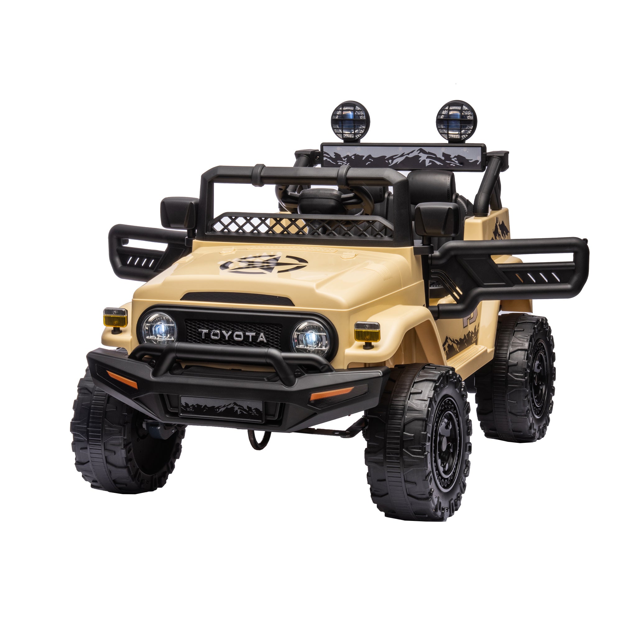 Toyota FJ Cruiser 12V Kids Ride-On Car with Remote Control