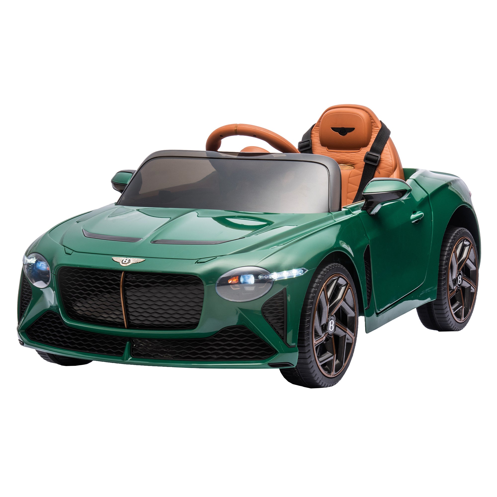 Bentley Mulsanne 12V 7A Kids Ride-On Car with Remote Control (Green)