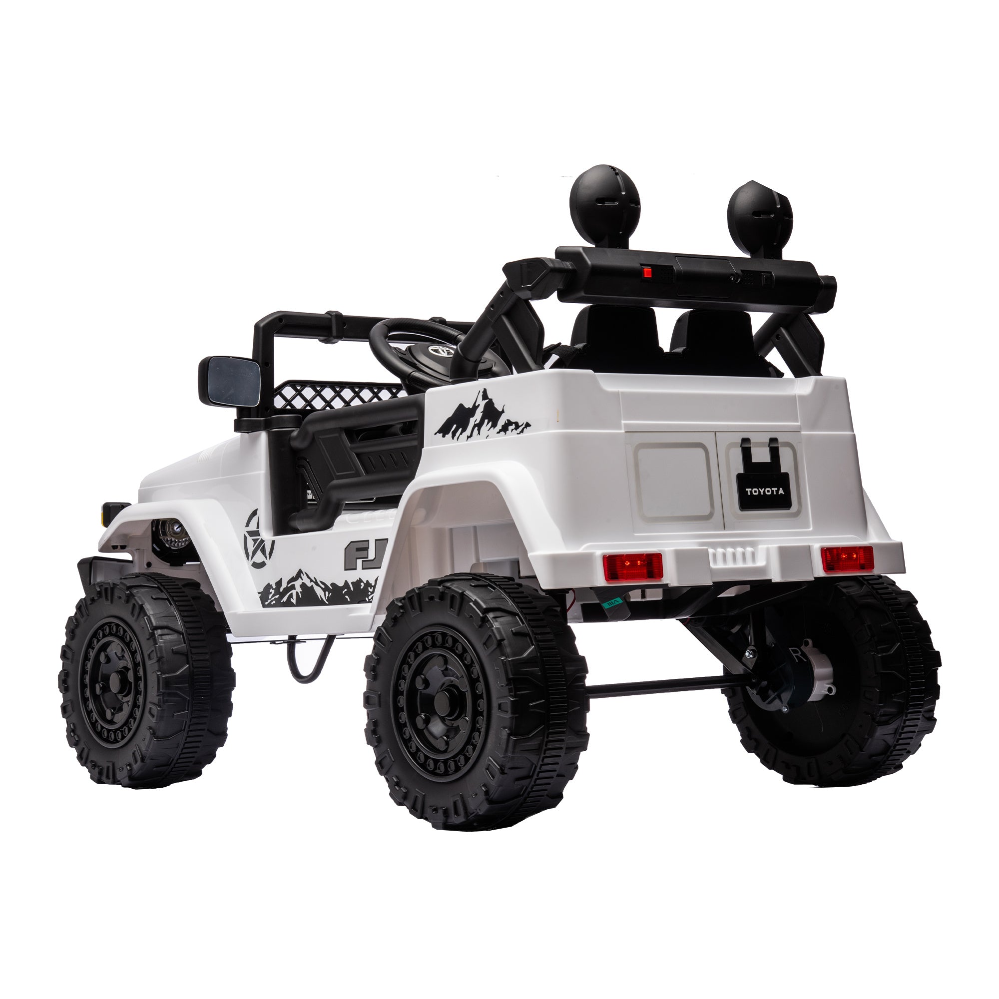 Toyota FJ Cruiser 12V Kids Ride-On Car with Remote Control