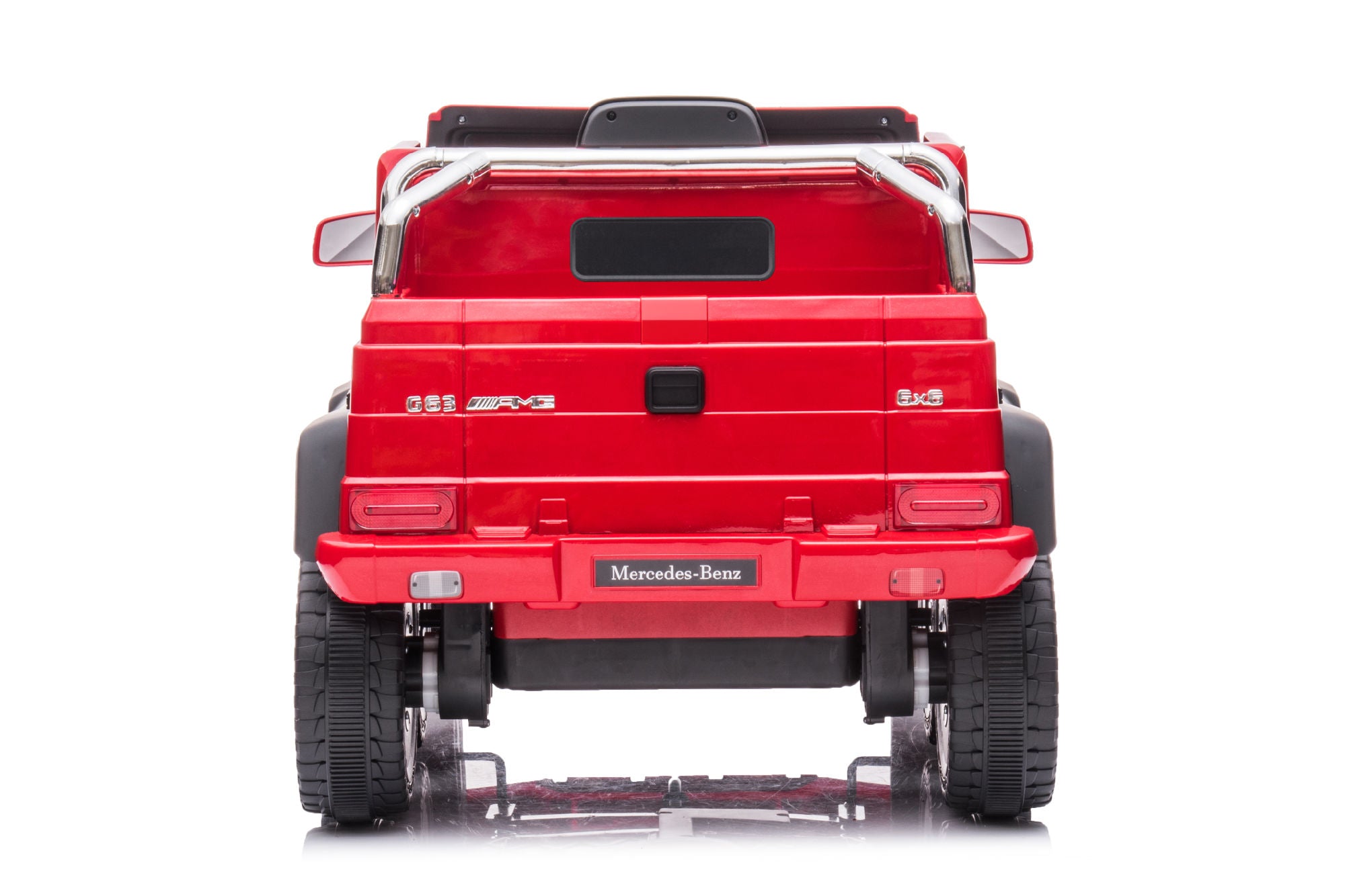 Mercedes-Benz 6-Wheel Electric Kids Ride-On Car with Remote Control (red)