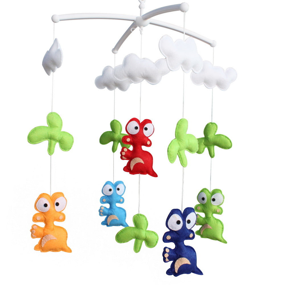 Colorful Dinosaur Baby Crib Mobile