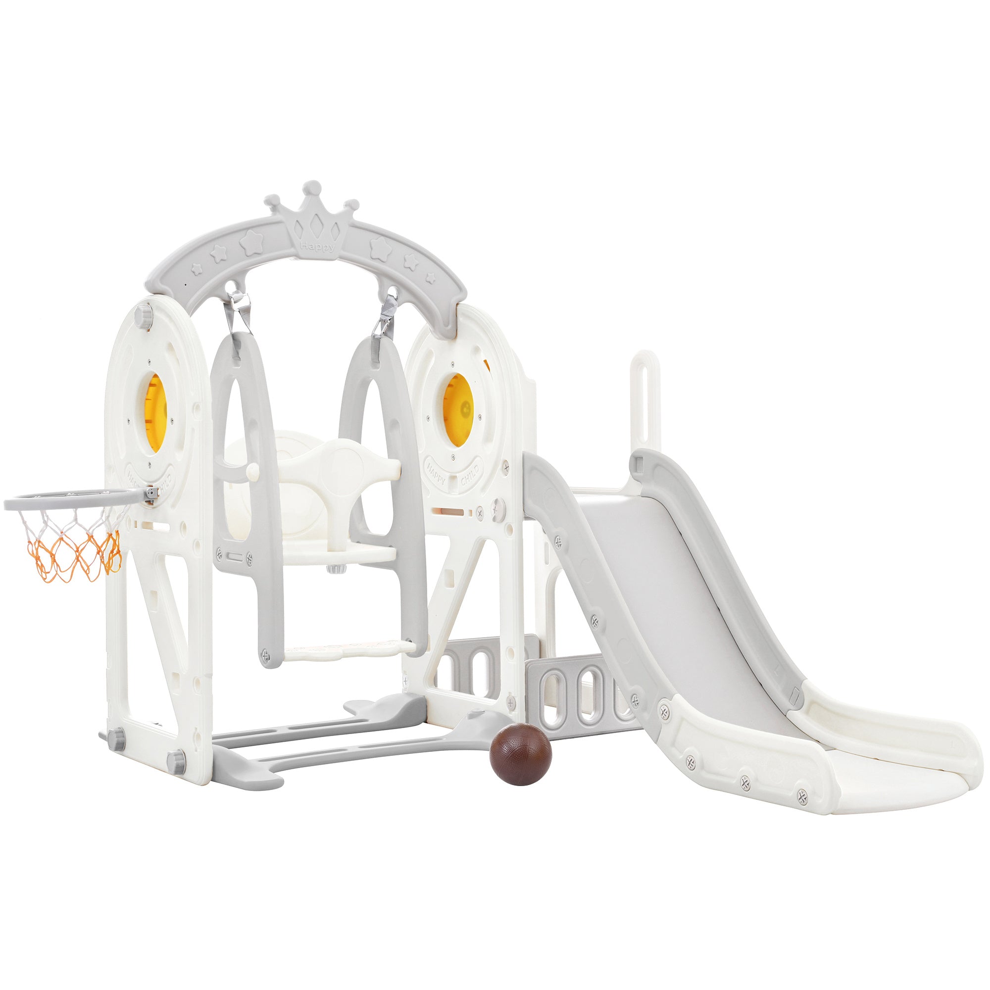 5-in-1 Toddler Playground with Slide