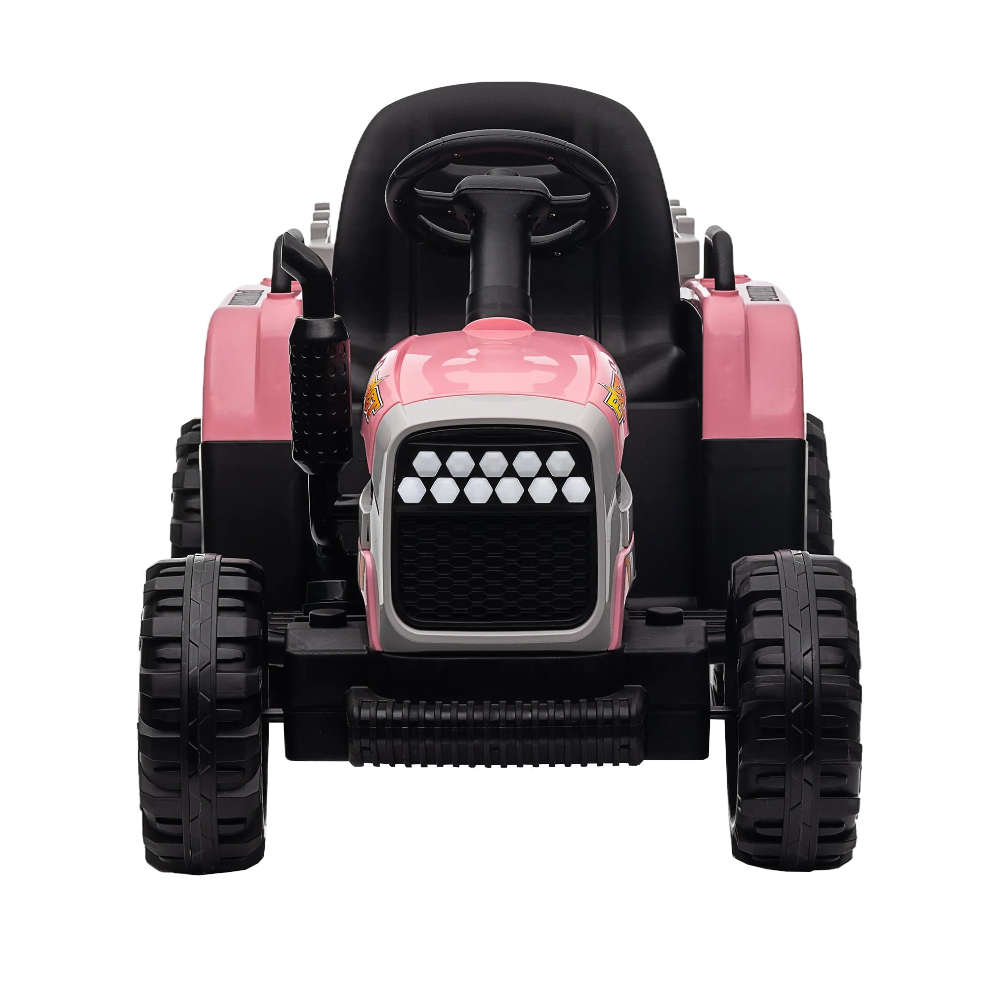 12V Ride-On Tractor with Trailer