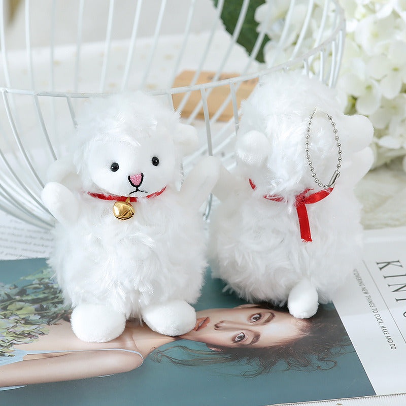 2 Cute Sheep Dinosaur Plush Toys