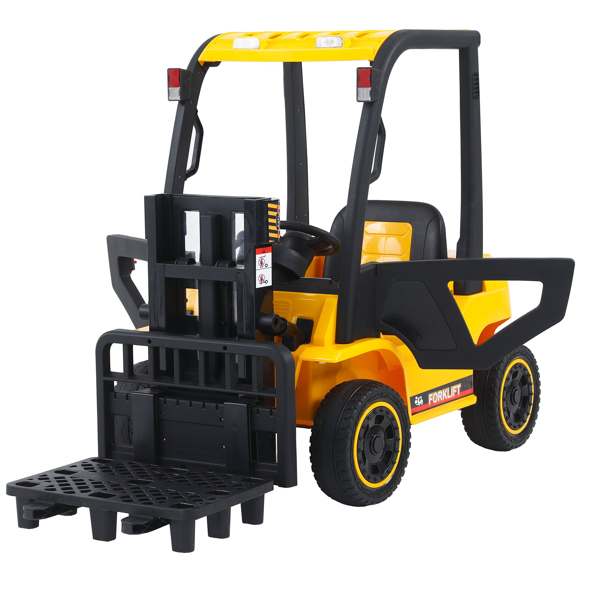 12V7A Electric Forklift Ride-On Car for Kids with Remote Control