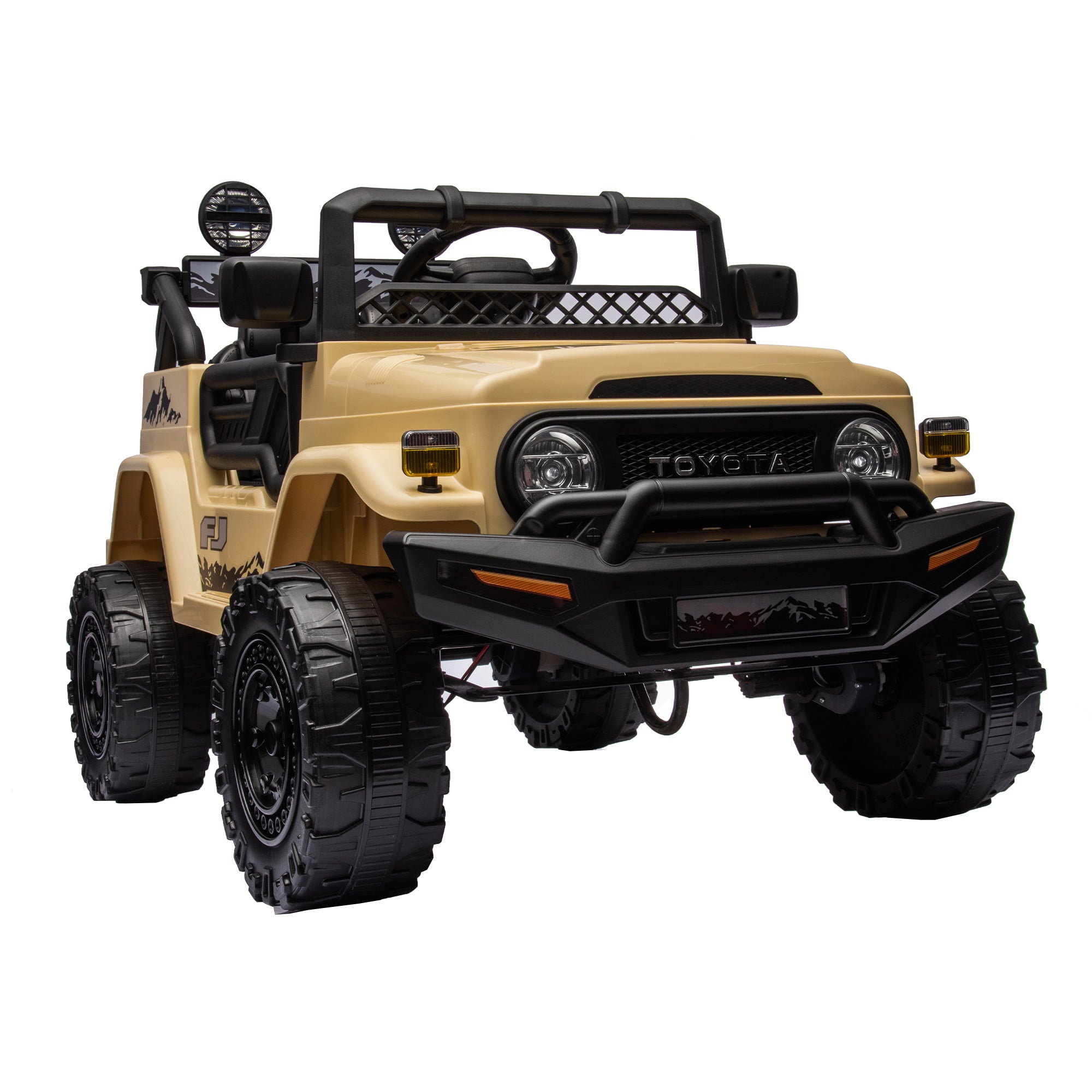 Toyota FJ Cruiser 12V Kids Ride-On Car with Remote Control