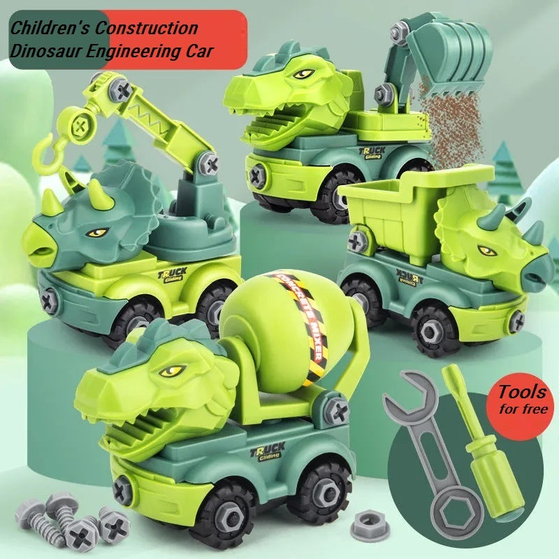 Children's Dinosaur Construction DIY Toy