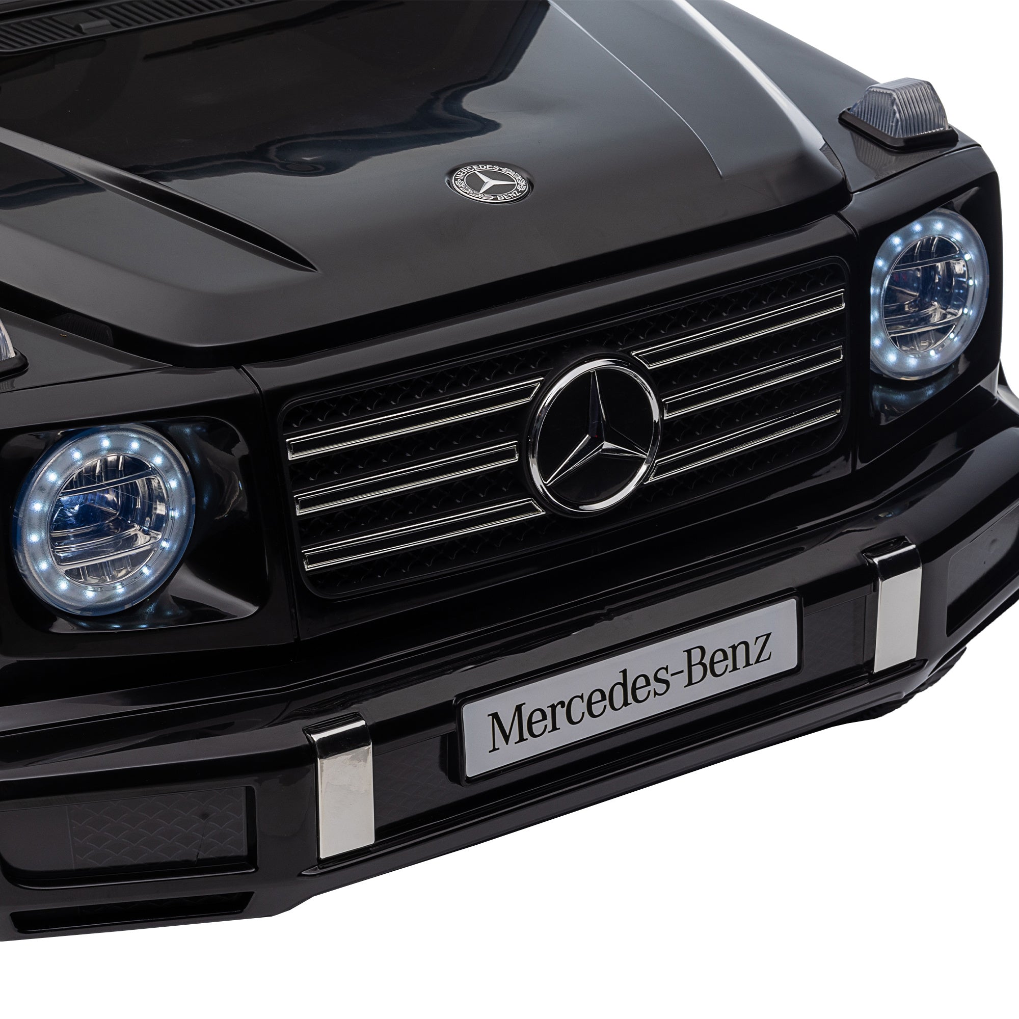 Mercedes-Benz G500 24V Kids Ride-On Car with Remote Control (black)