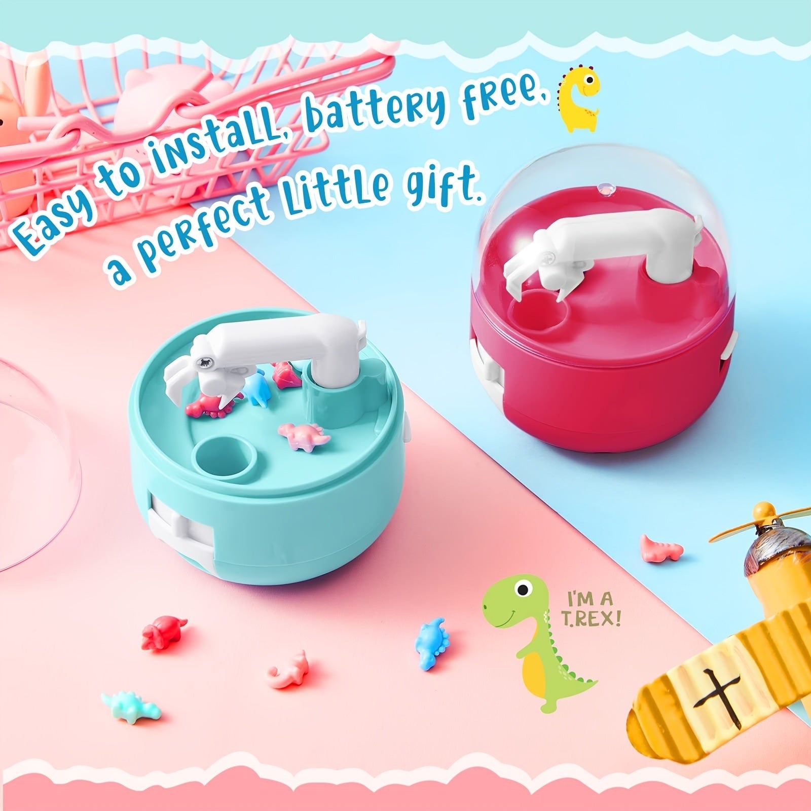 Mini Dinosaur Claw Game for Kids