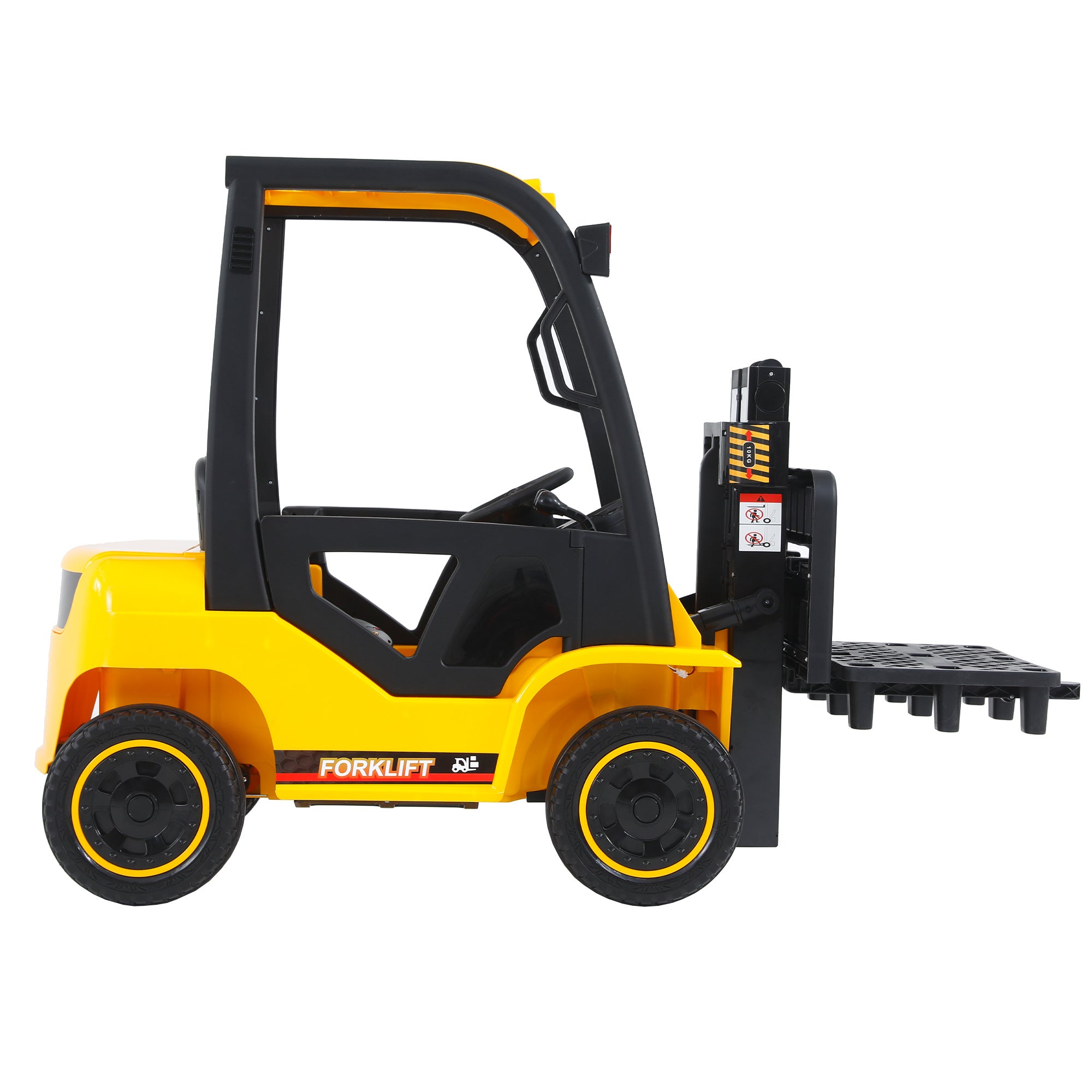12V7A Electric Forklift Ride-On Car for Kids with Remote Control