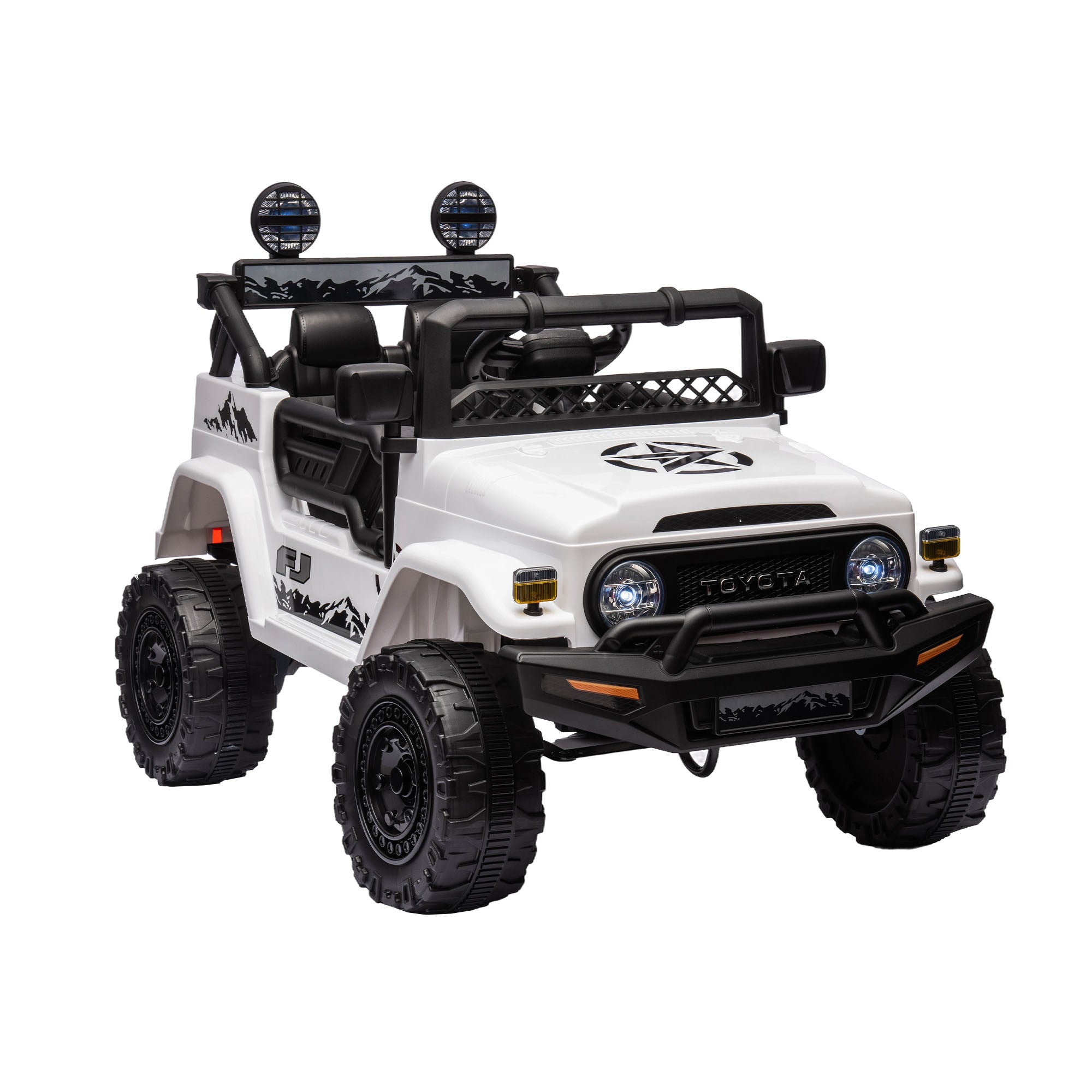 Toyota FJ Cruiser 12V Kids Ride-On Car with Remote Control