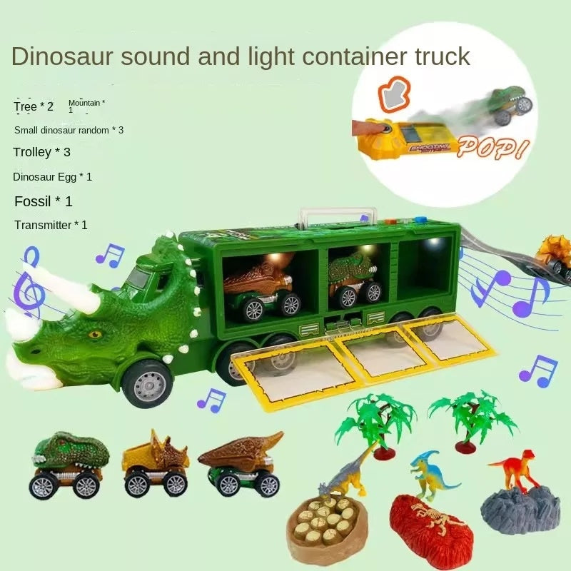 Dinosaur Toy Car with Lights