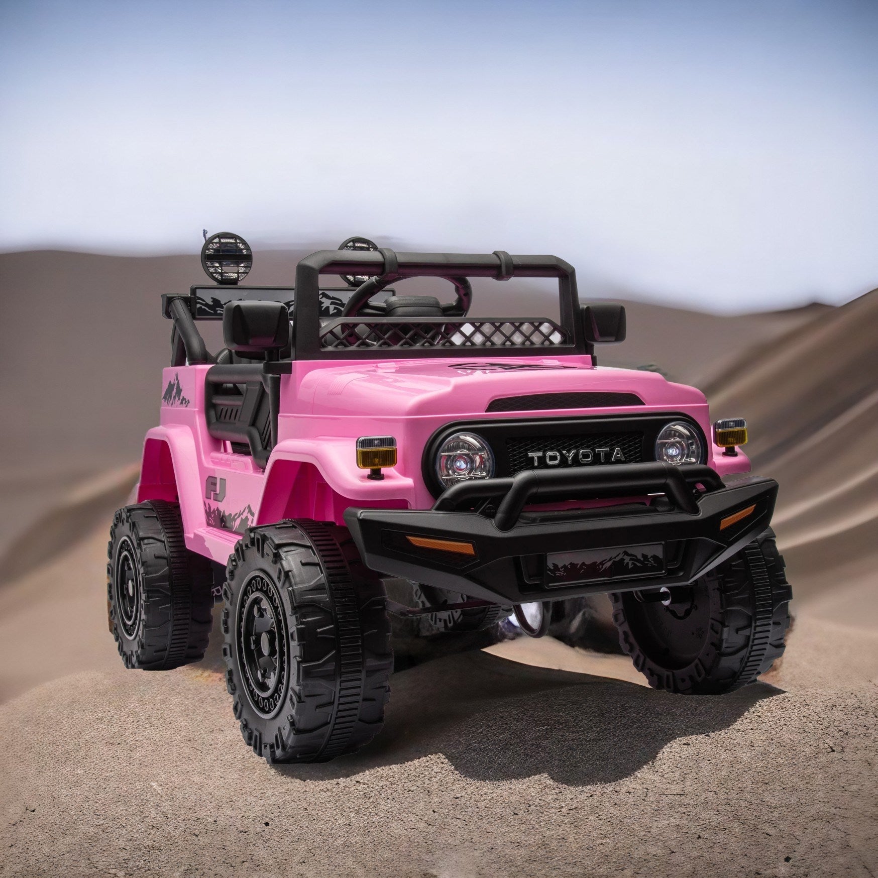 Toyota FJ Cruiser 12V Kids Ride-On Car with Remote Control