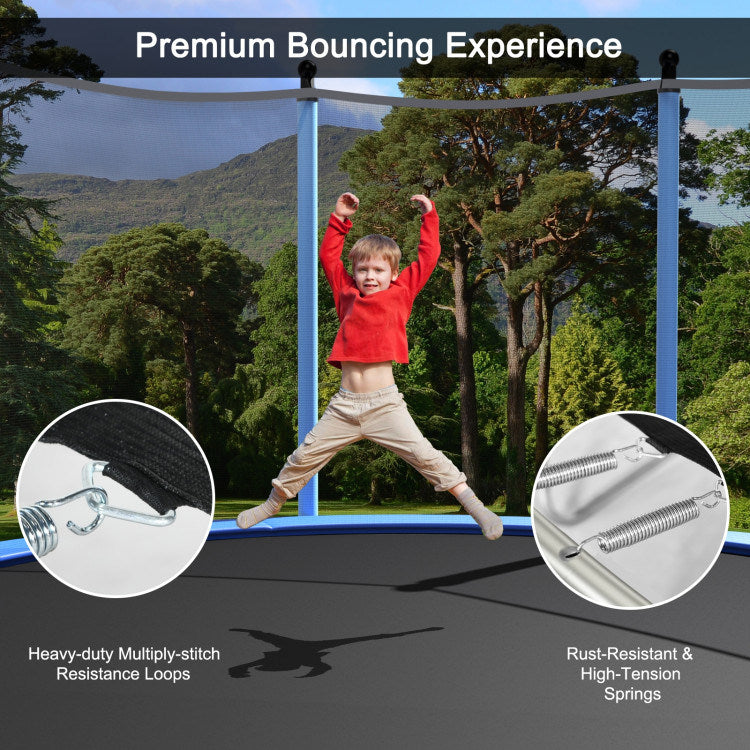 Outdoor Trampoline with Safety Net