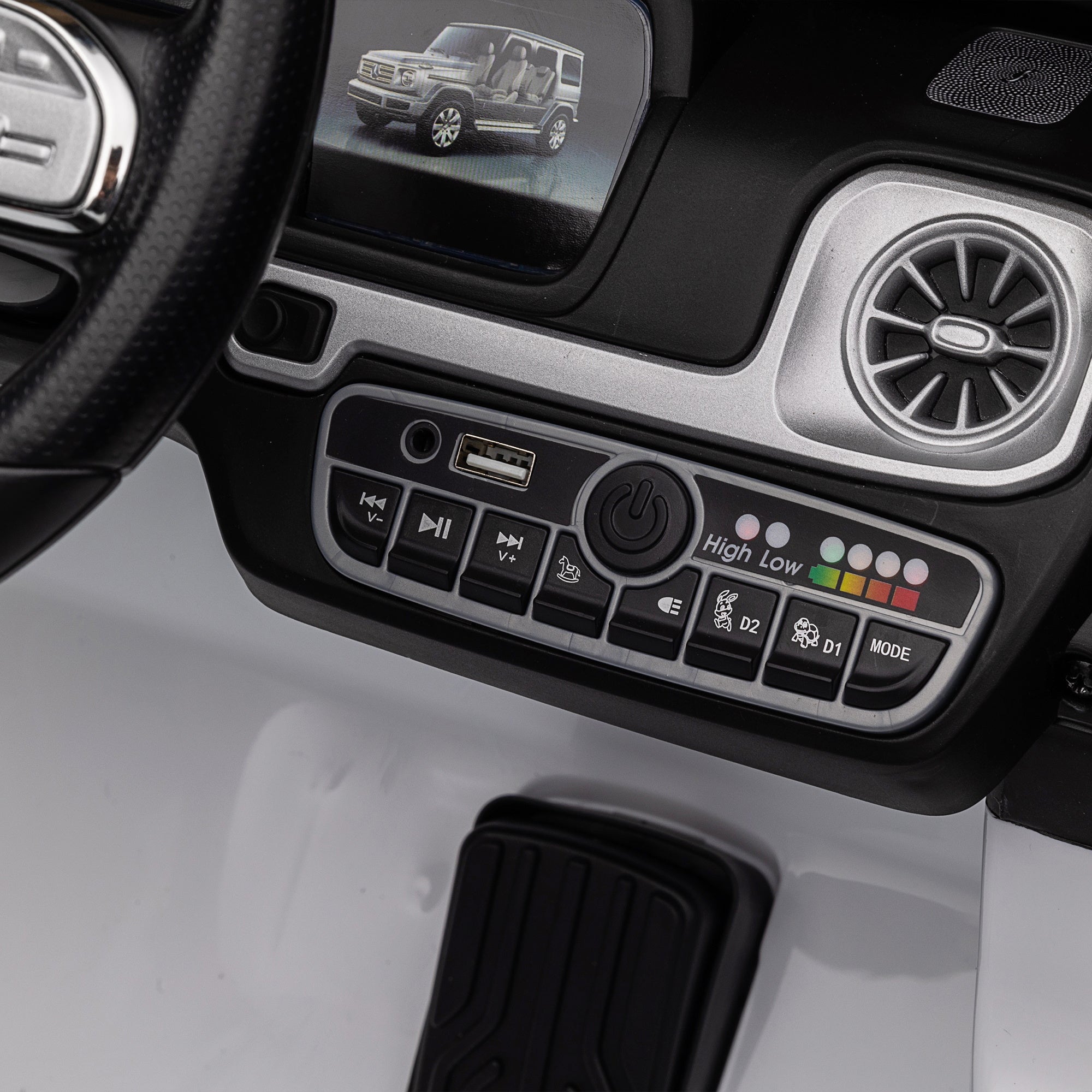 Mercedes-Benz G500 24V Kids Ride-On Toy with Remote Control