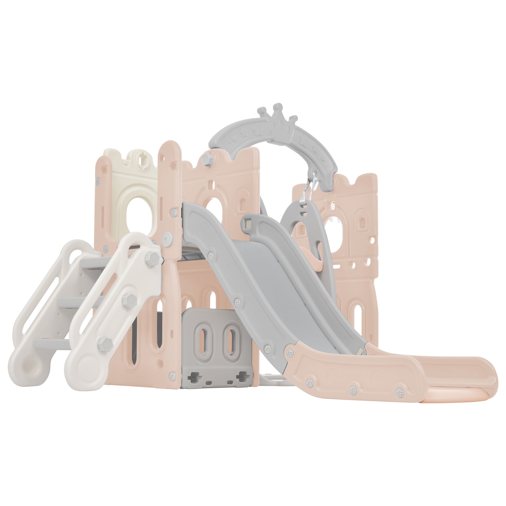 5-in-1 Toddler Slide and Swing Set