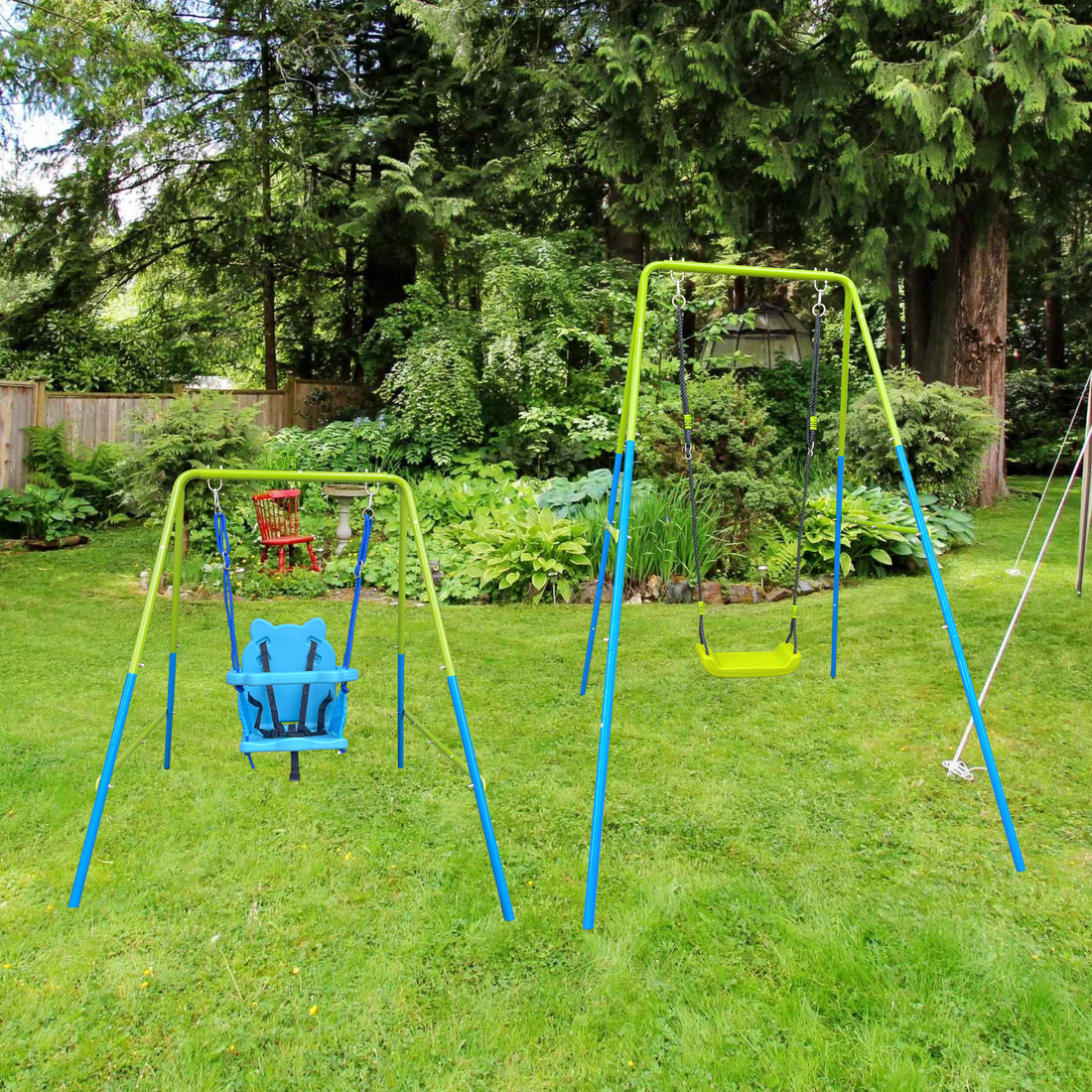 2-in-1 Baby Swing Set