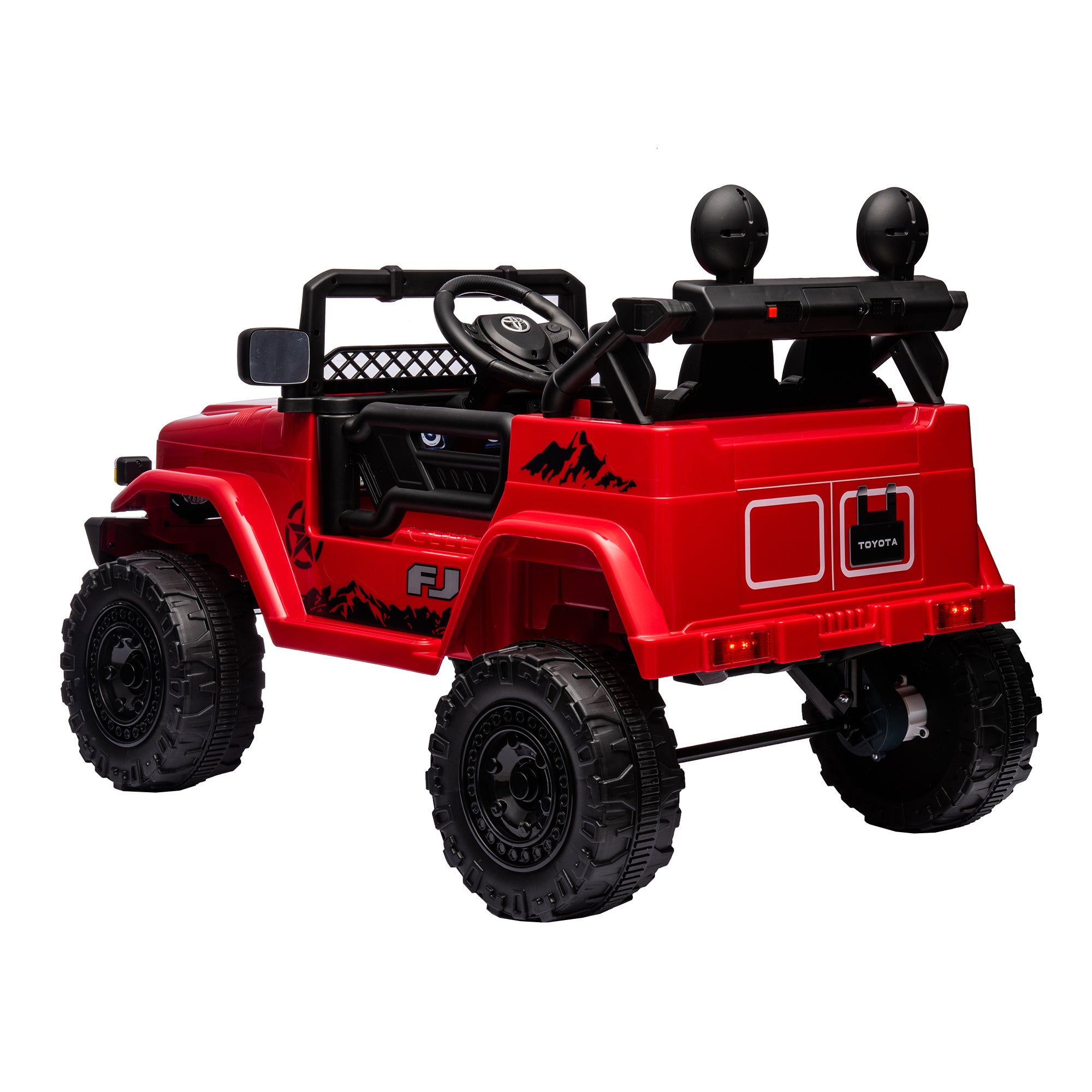 Toyota FJ Cruiser 12V Kids Ride-On Car with Remote Control