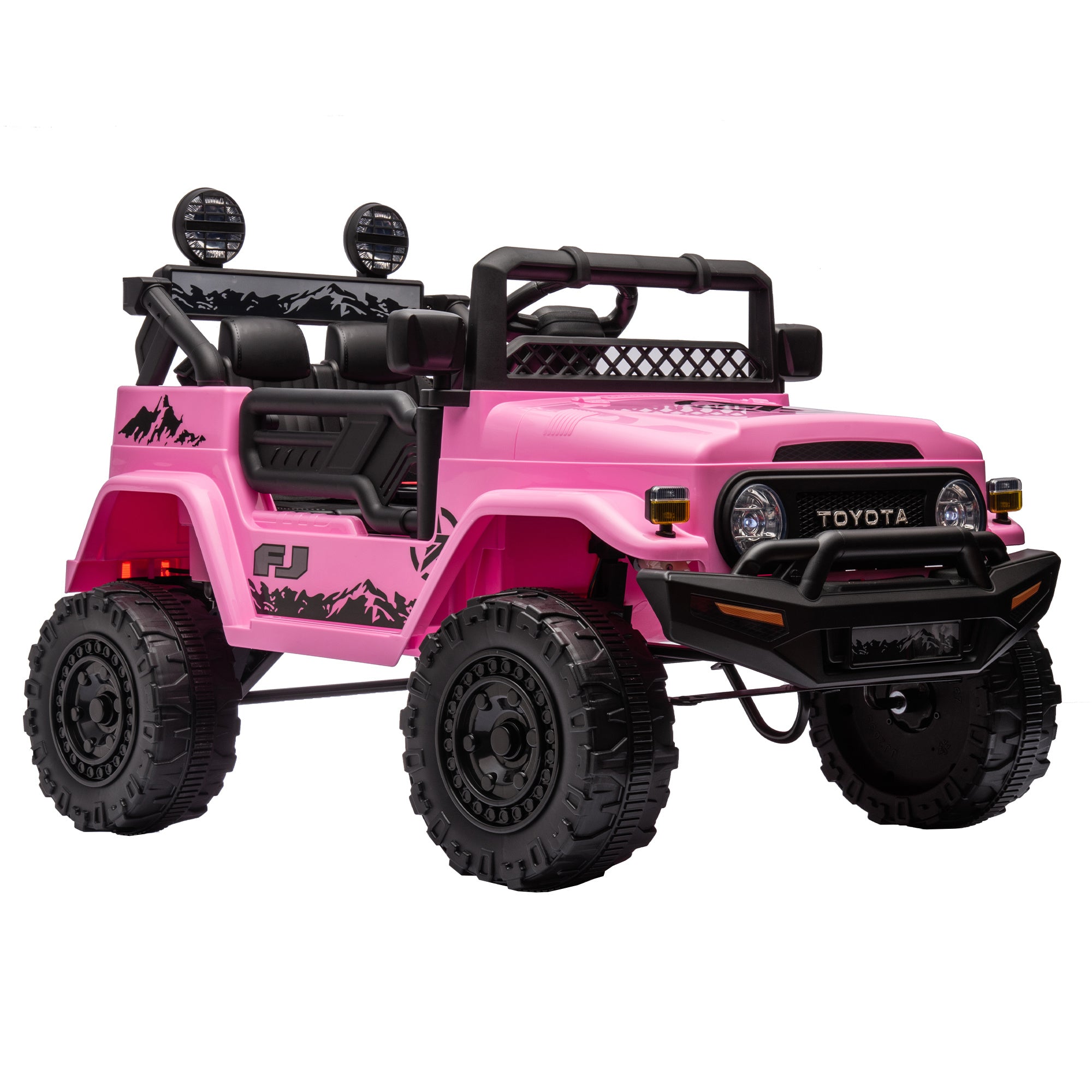 Toyota FJ Cruiser 12V Kids Ride-On Car with Remote Control