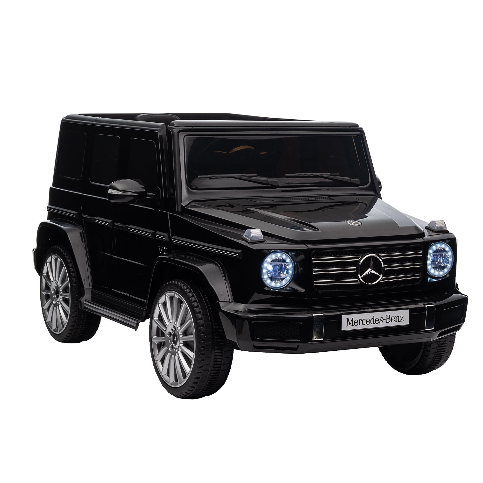 Mercedes-Benz G500 24V Kids Ride-On Car with Remote Control (black)