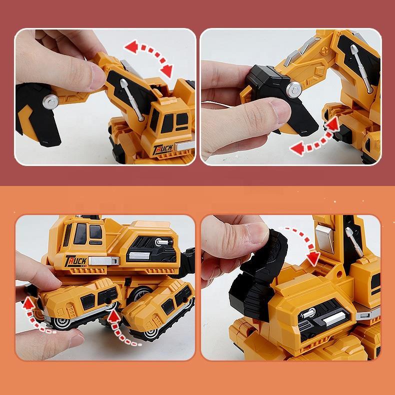 Transforming Dino-Excavator Toy