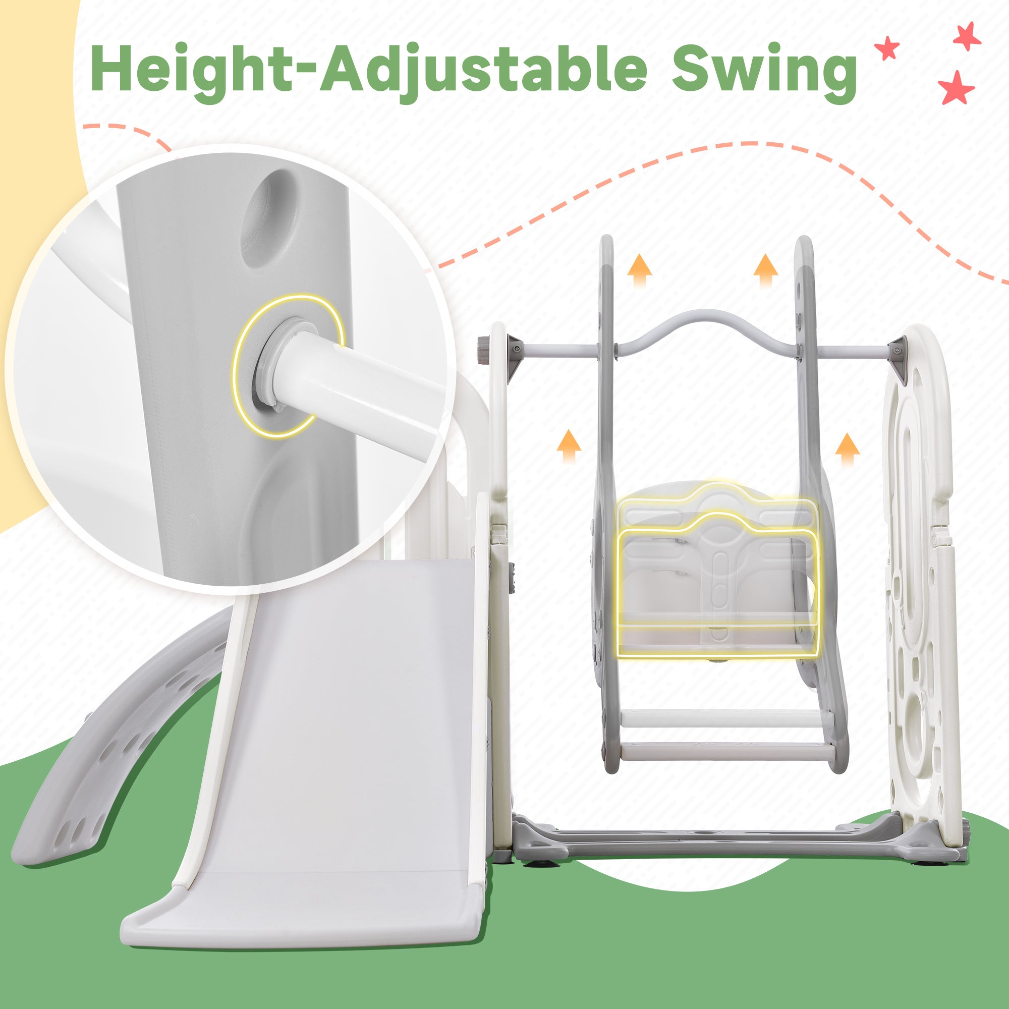 5-in-1 Toddler Playground