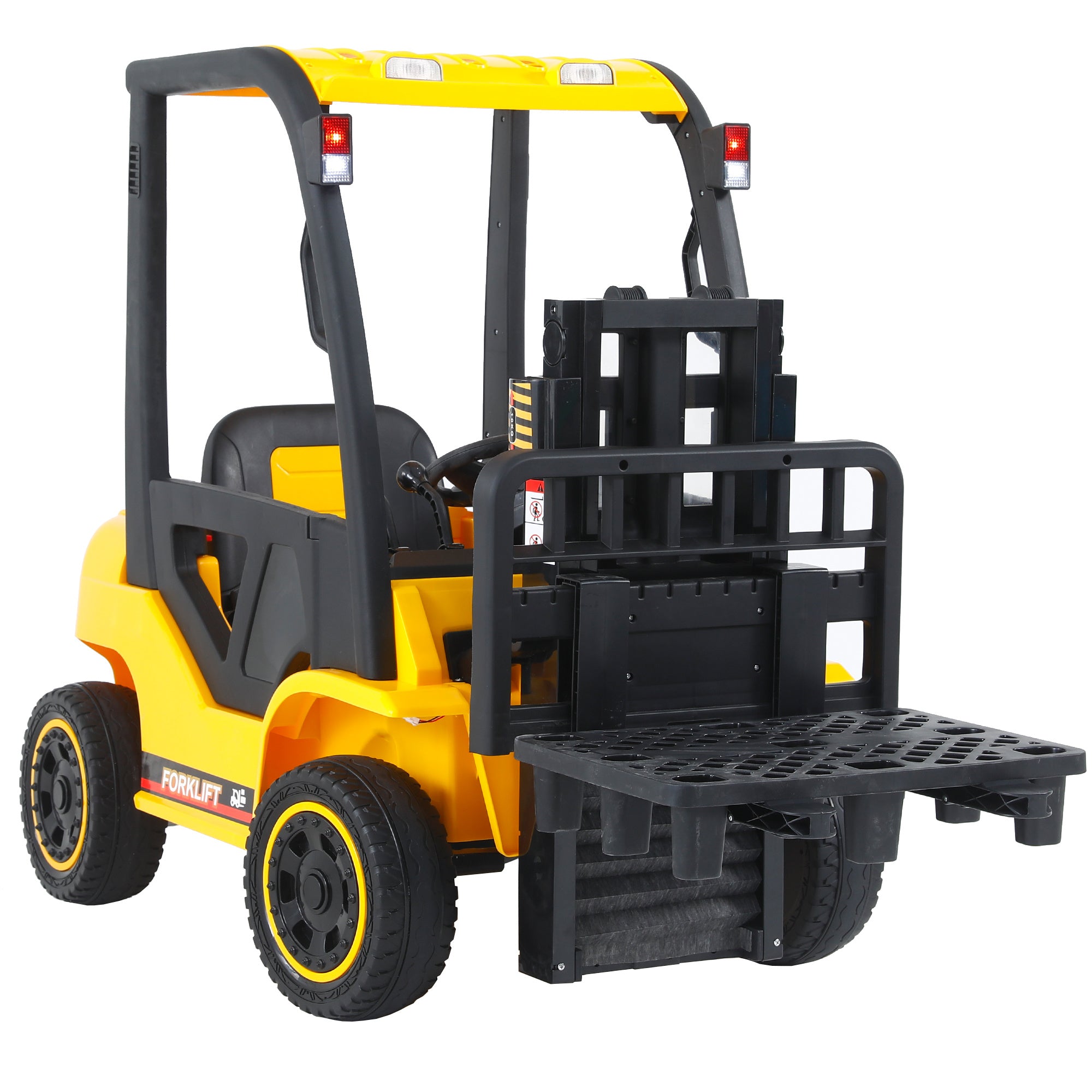 12V7A Electric Forklift Ride-On Car for Kids with Remote Control