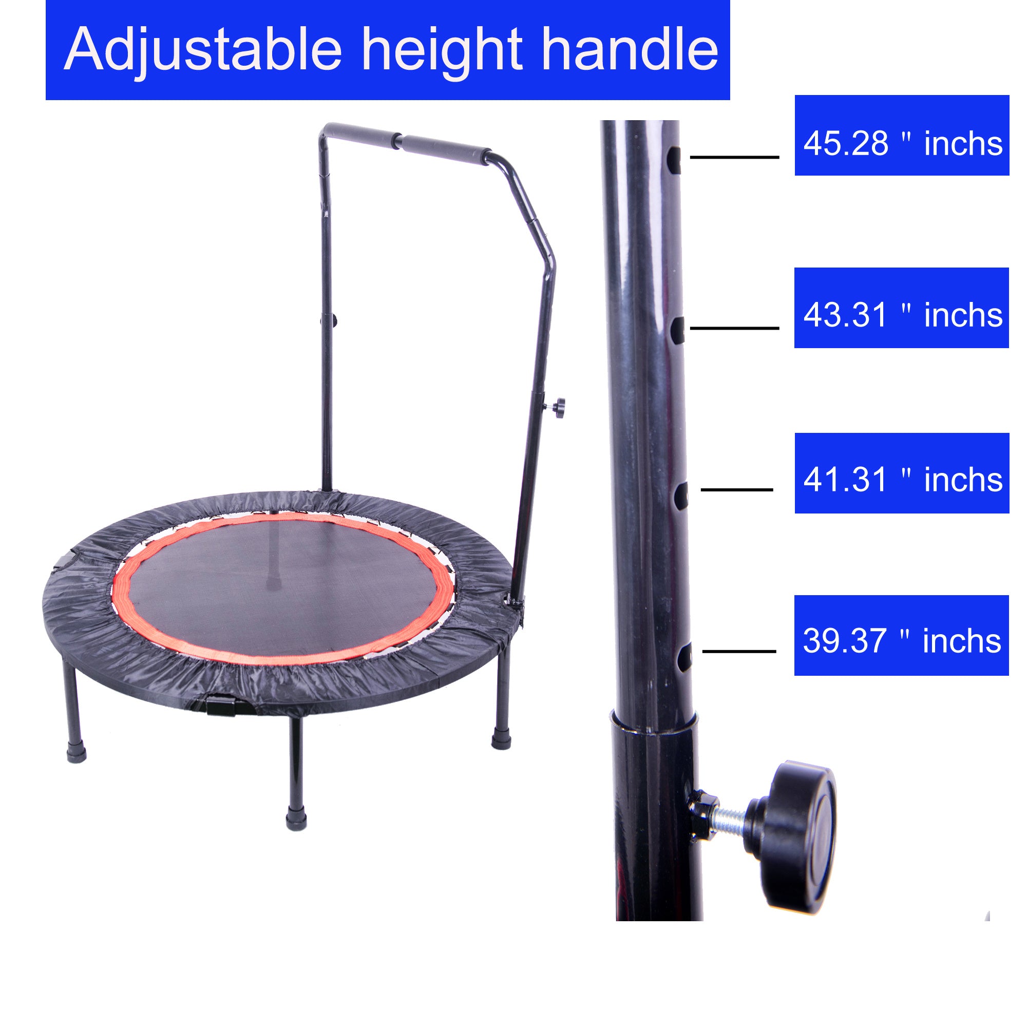 40-Inch Mini Exercise Trampoline