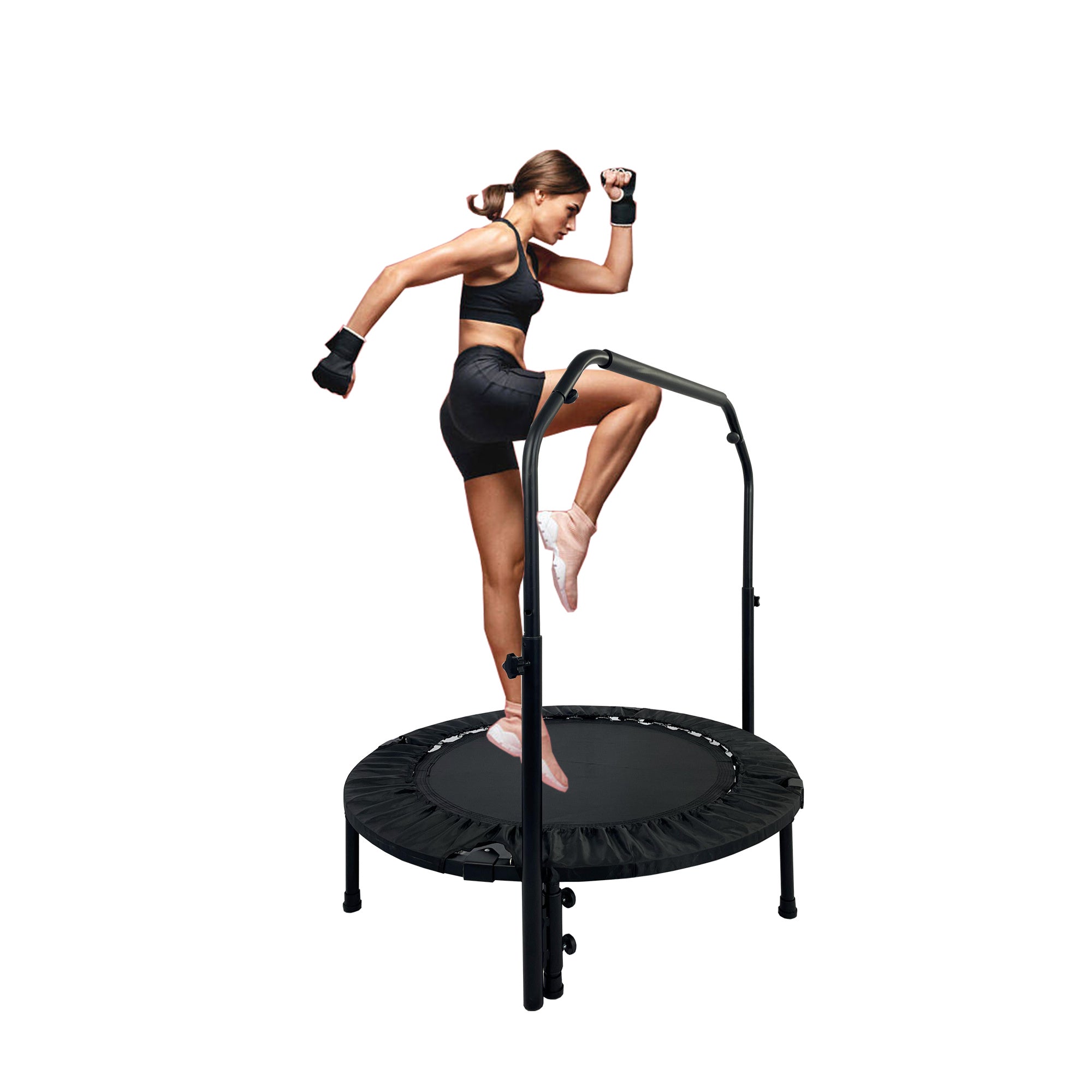 40-Inch Mini Exercise Trampoline (Black)
