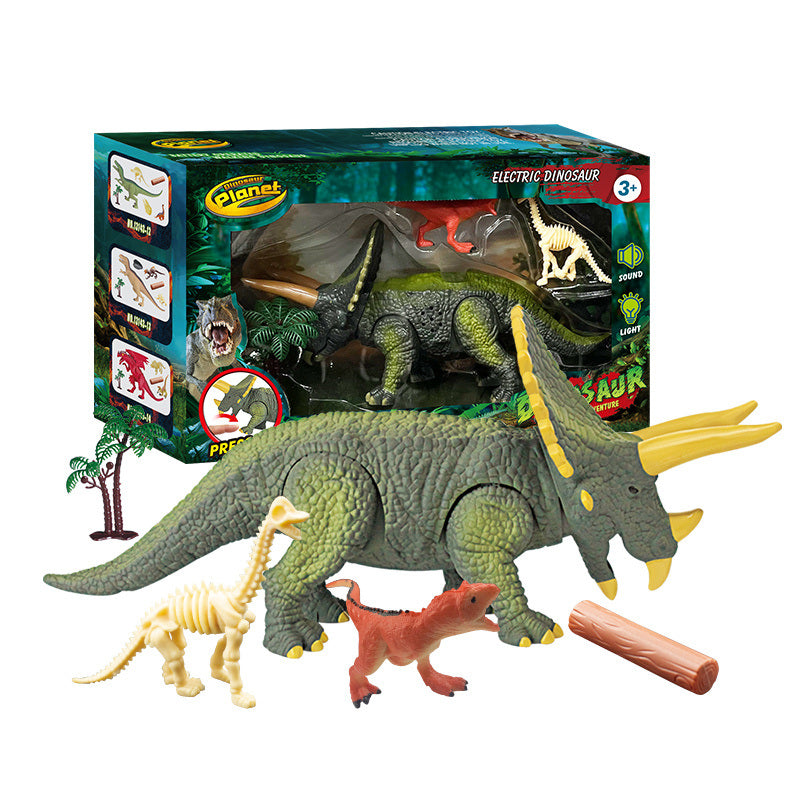 Hand Press Dinosaur Toy Set