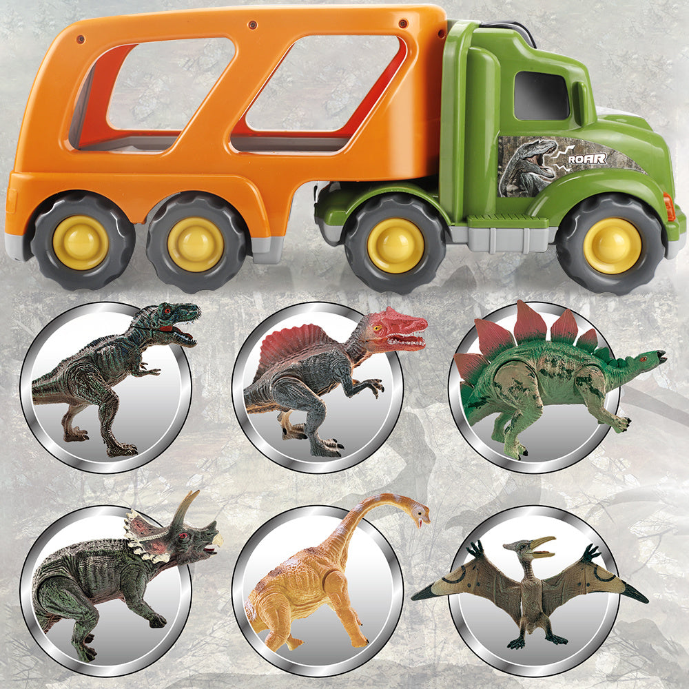 Dinosaur Car Transport Truck