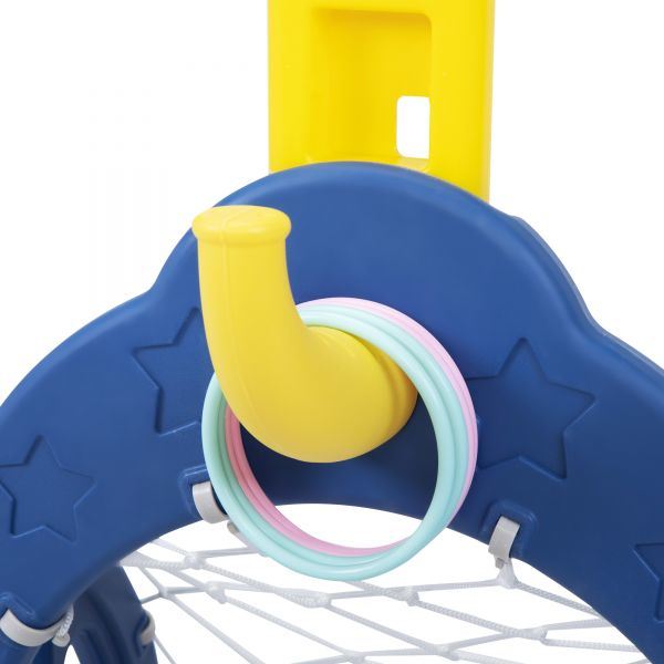 Extra-Long Slide and Swing Playset