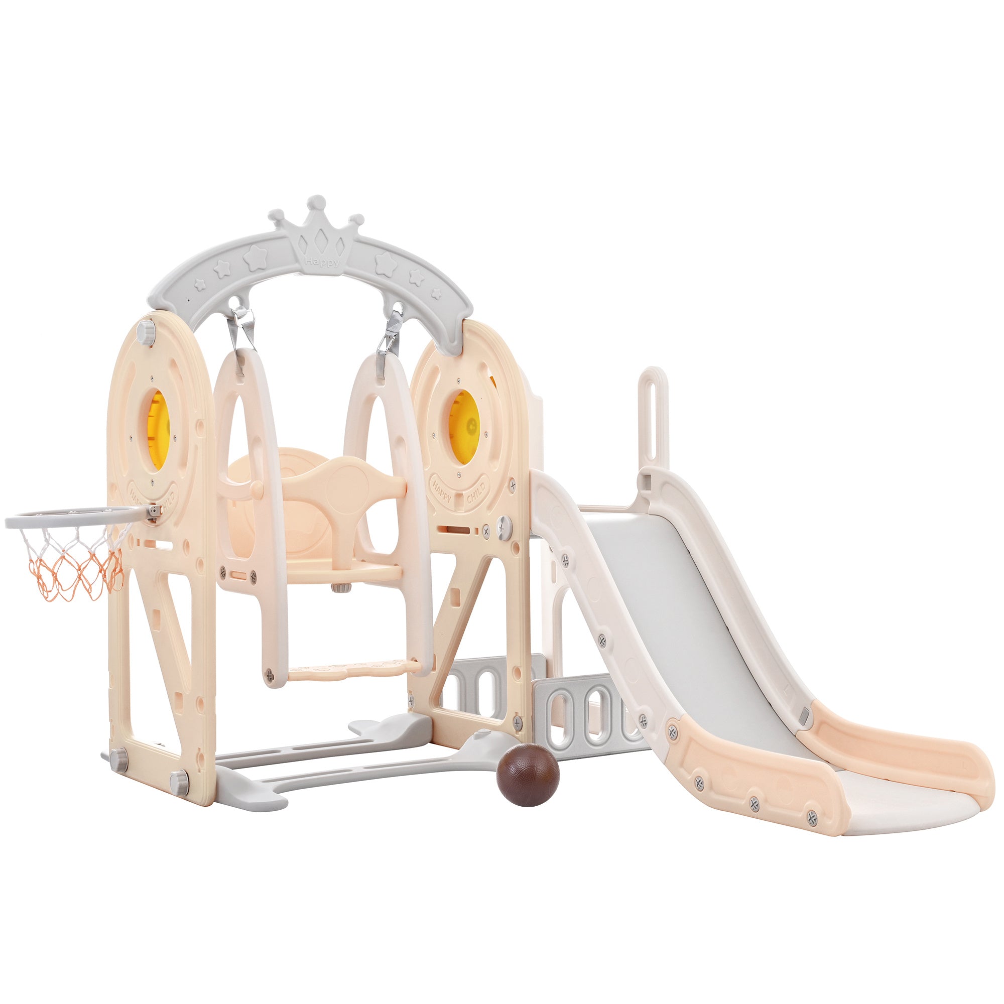 5-in-1 Toddler Playground with Slide