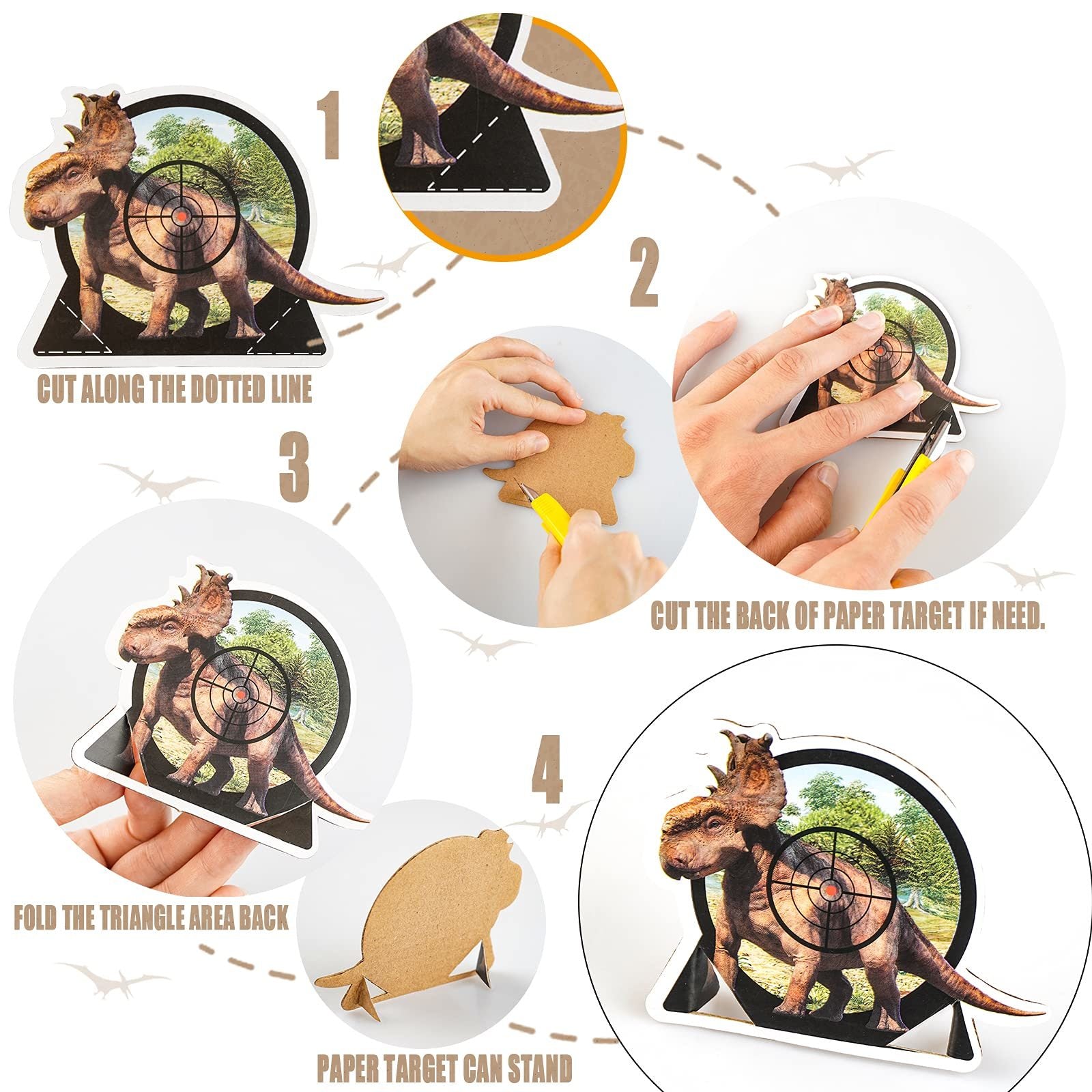 Dinosaur Airplane Launcher Game