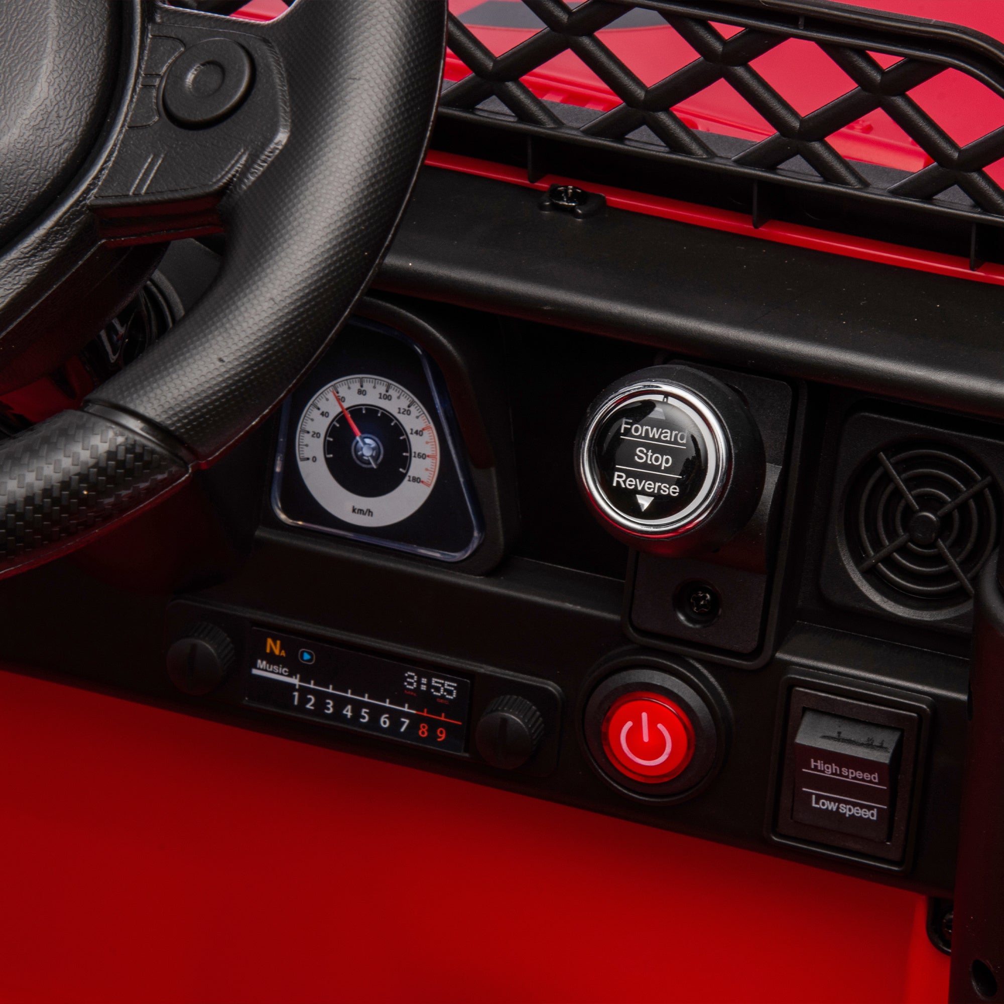 Toyota FJ Cruiser 12V Kids Ride-On Car with Remote Control