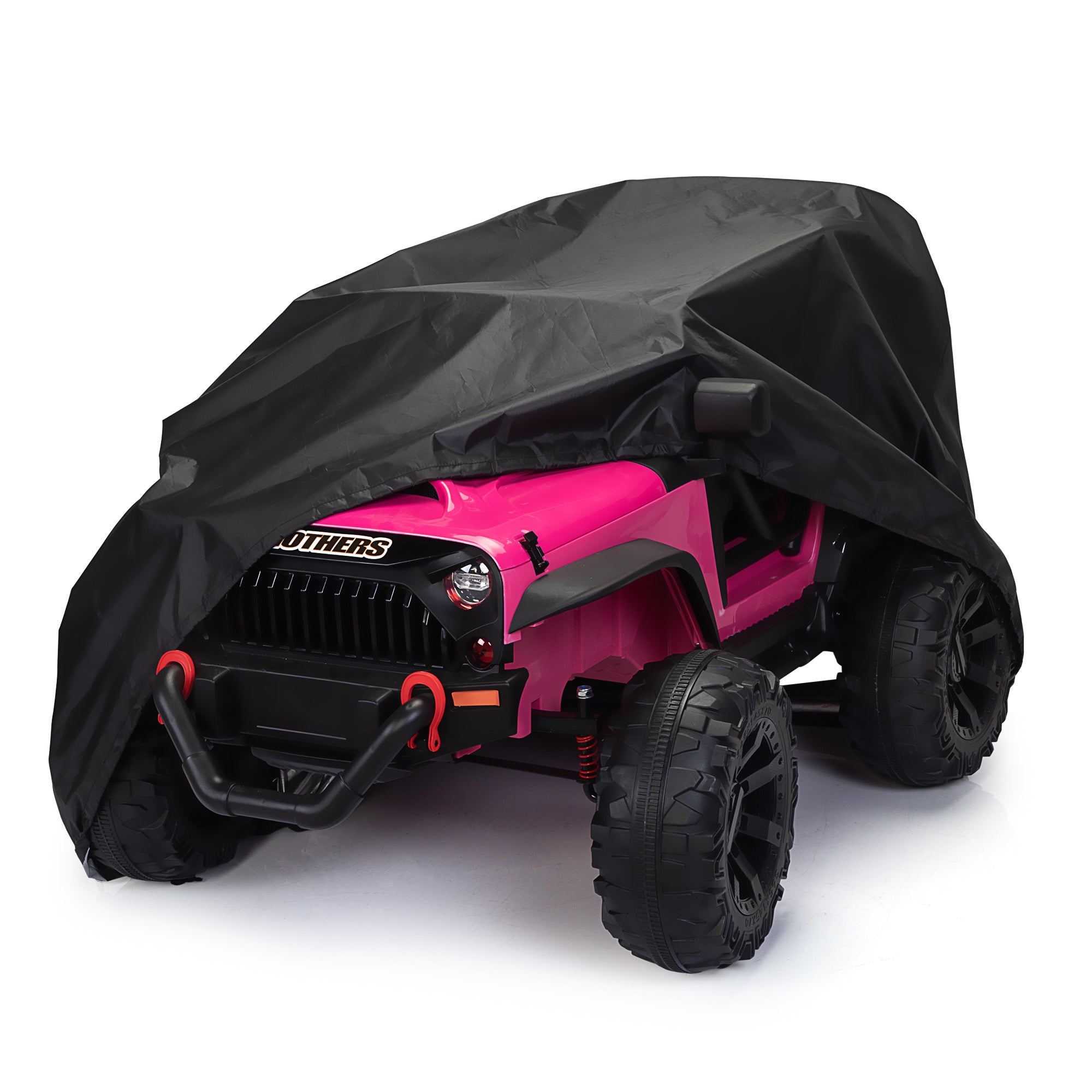 Kids Ride-On Toy Car Cover - Outdoor Protective Cover for Children's Vehicles, Black XH