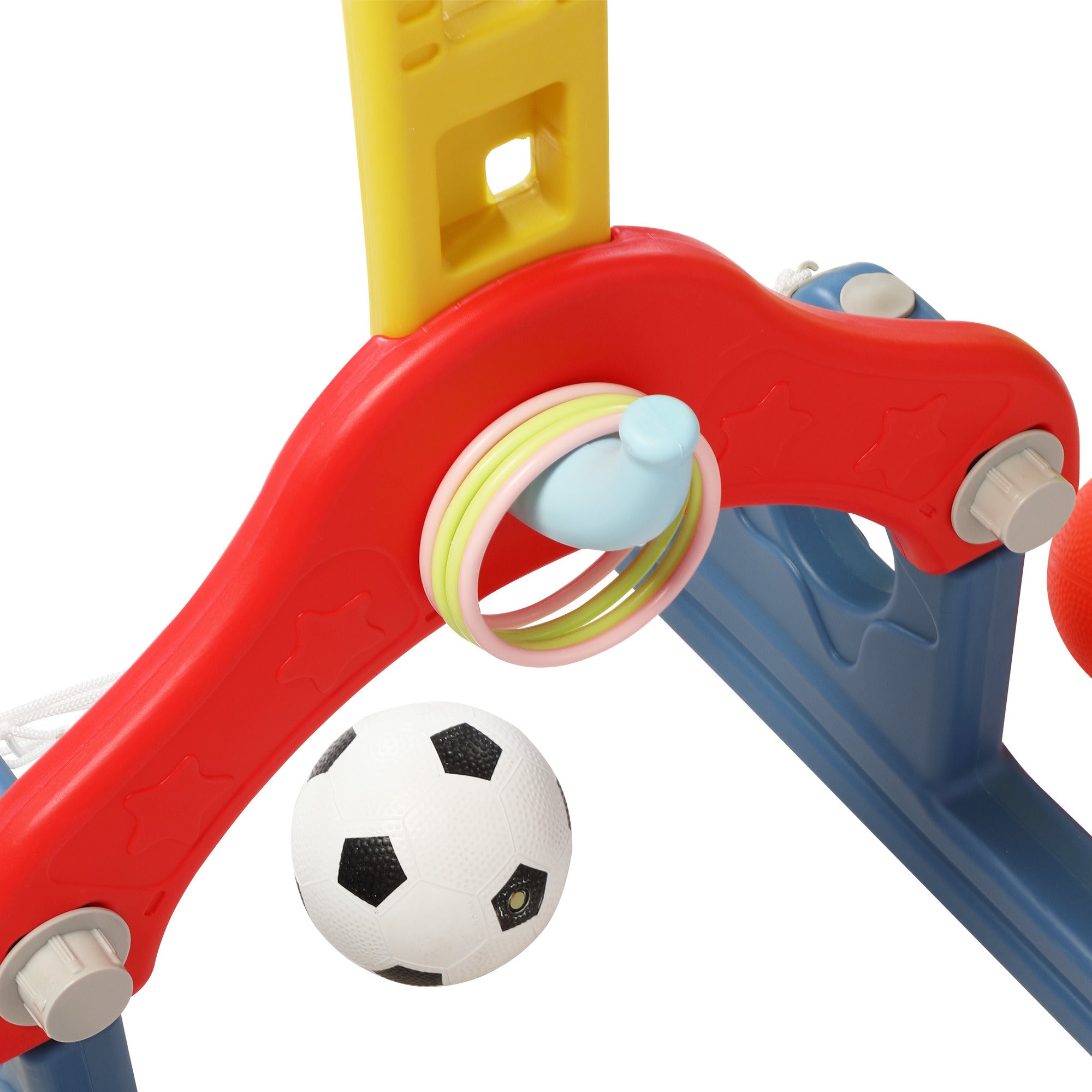 Extra-Long Slide and Swing Playset