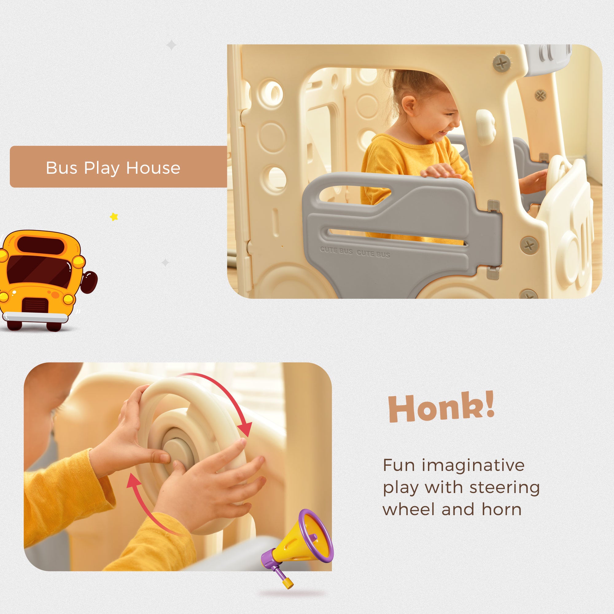 Kids' Bus Play Structure