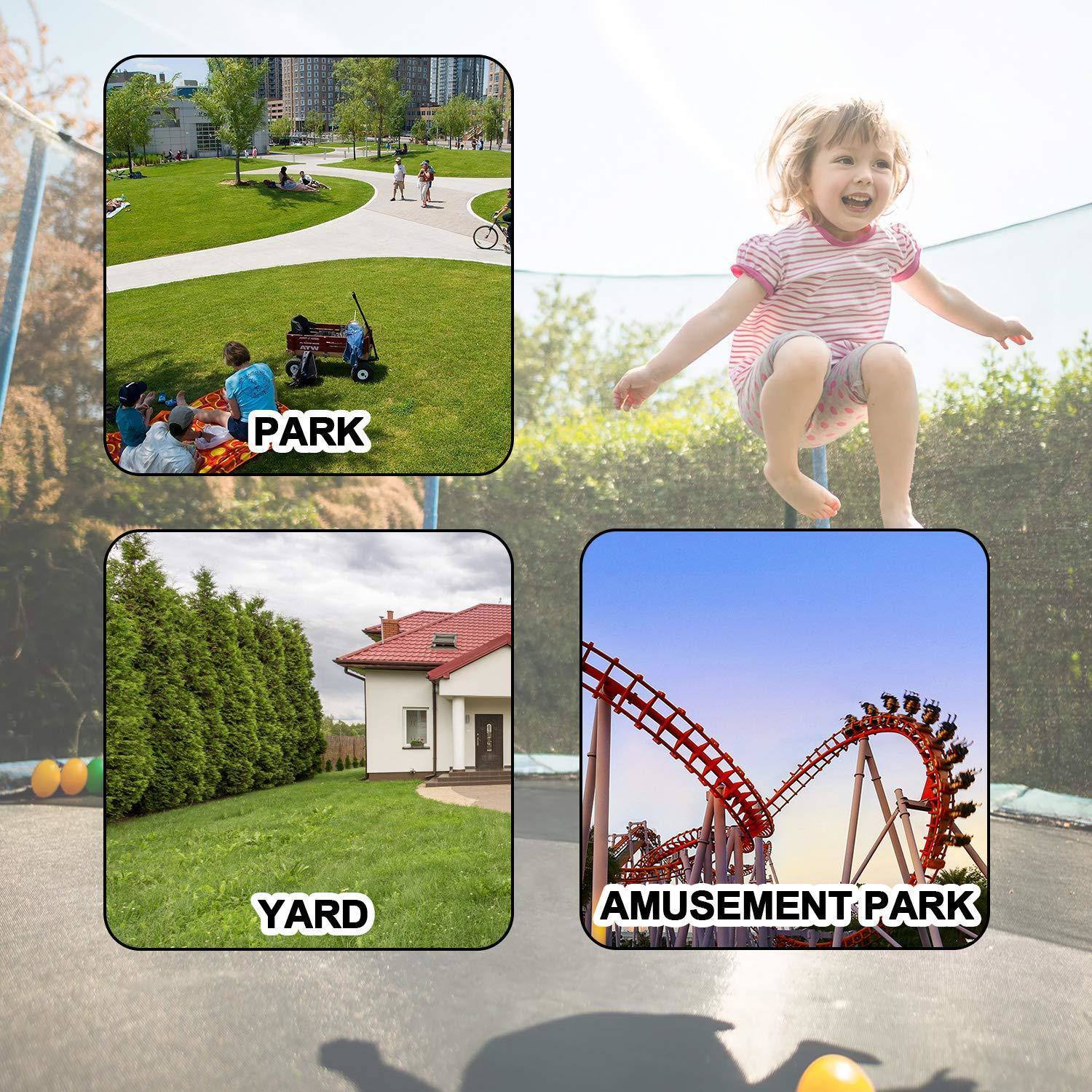 10FT Round Trampoline Combo