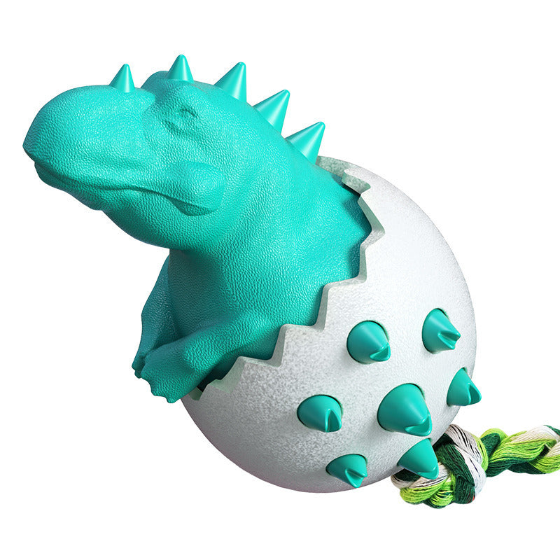 Dinosaur Egg Dog Toothbrush Toy