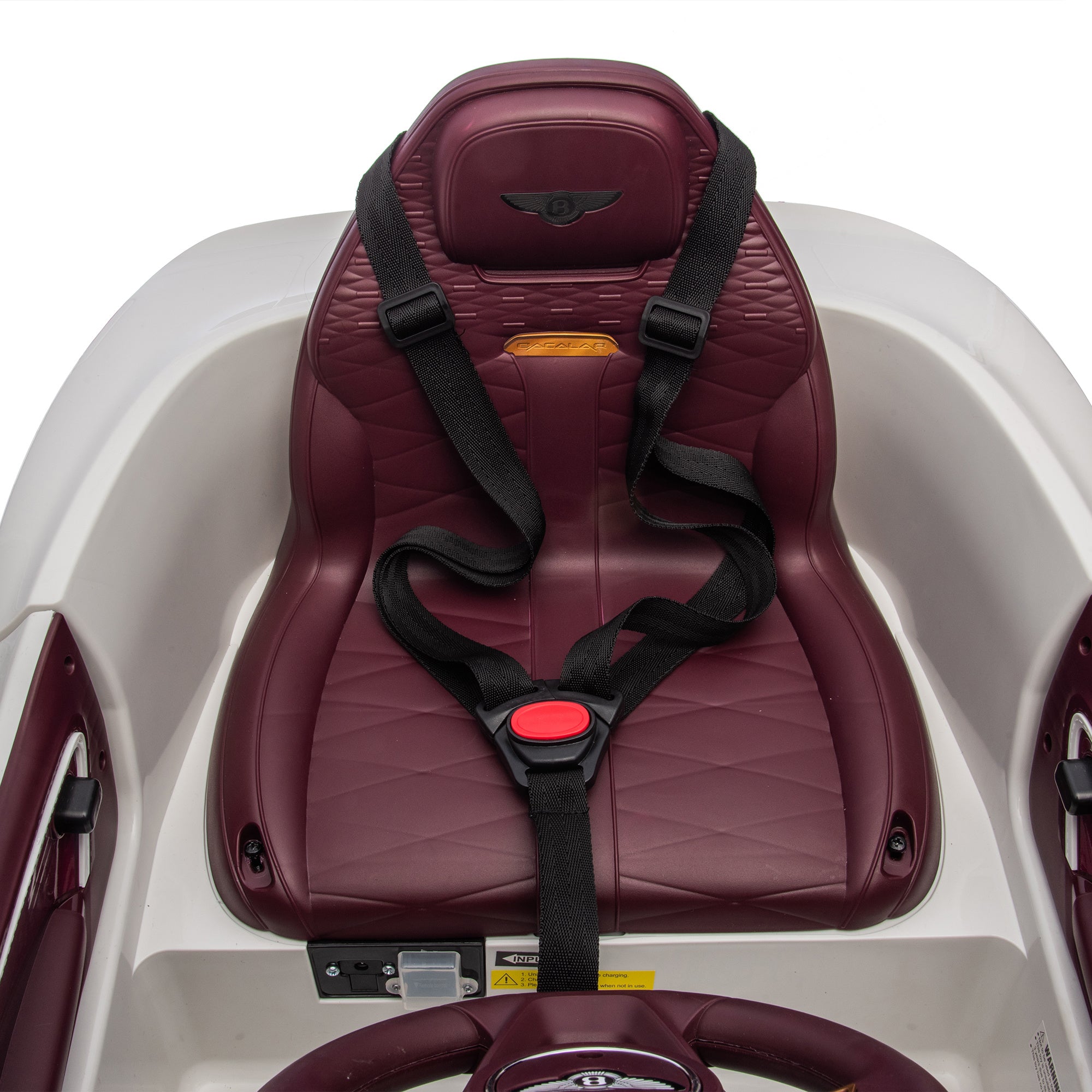 Bentley Mulsanne 12V Kids Ride-On Car with Remote Control (white)