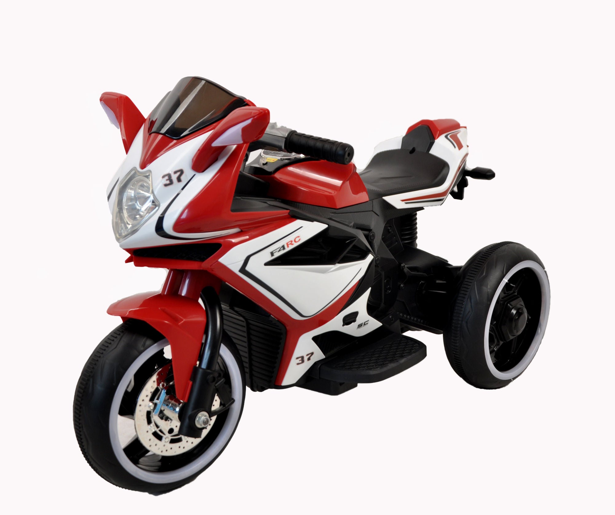 Red 6V Kids Electric Motorcycle
