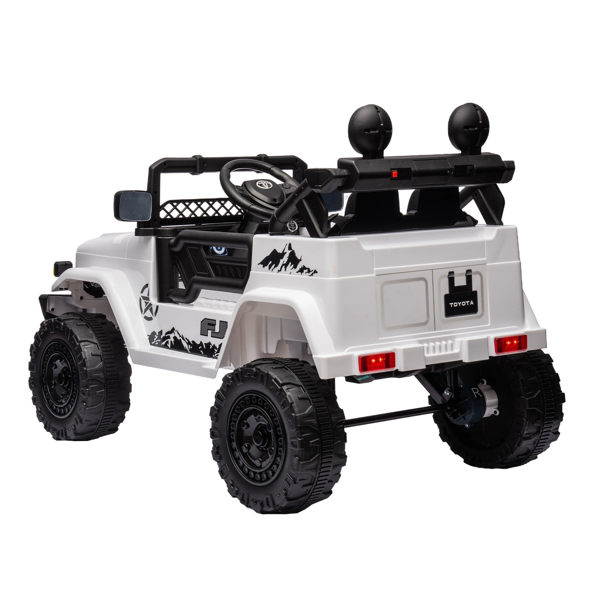 Toyota FJ Cruiser 12V Kids Ride-On Car with Remote Control