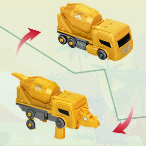 5-in-1 Dinosaur Transforming Robot Toy Set