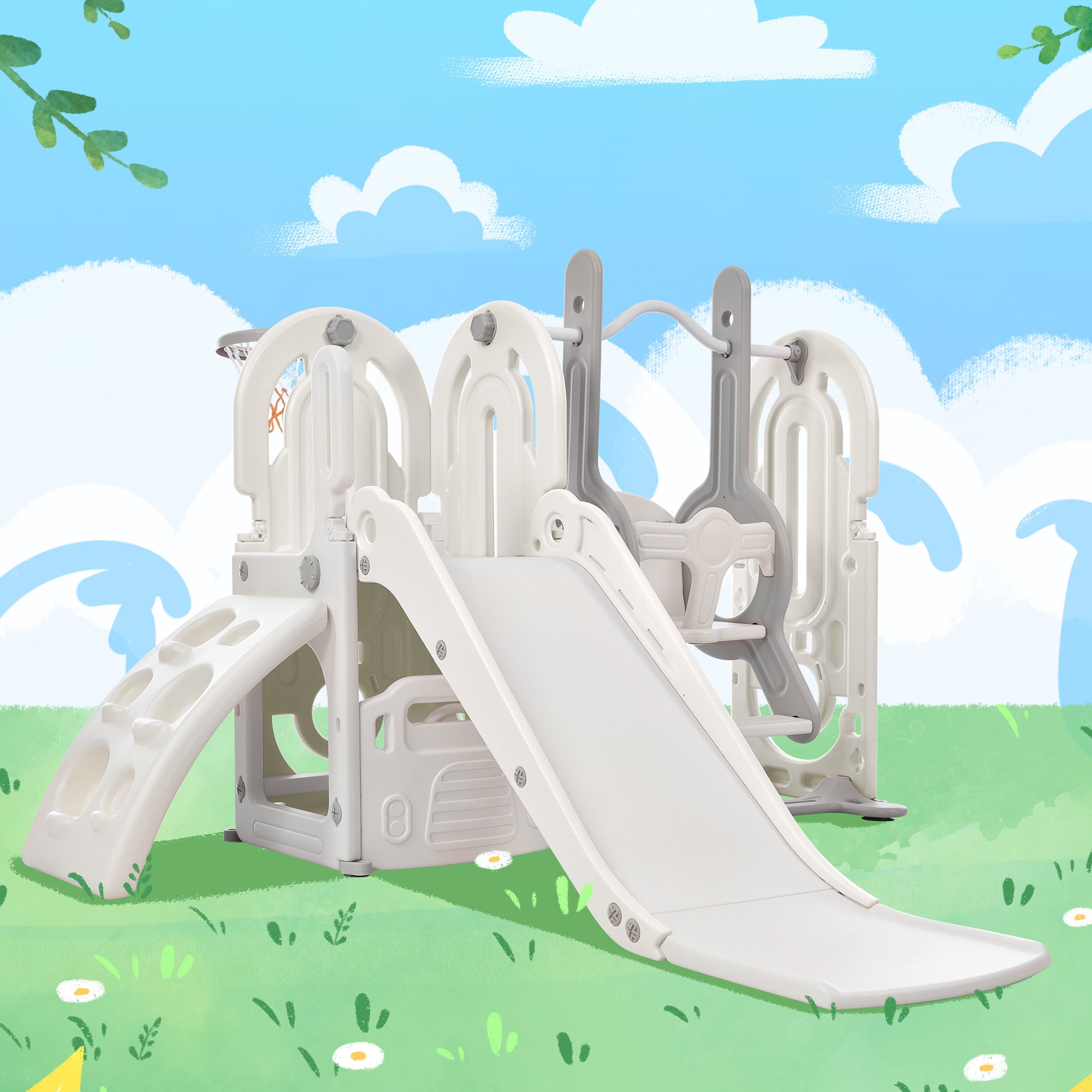 5-in-1 Toddler Playground