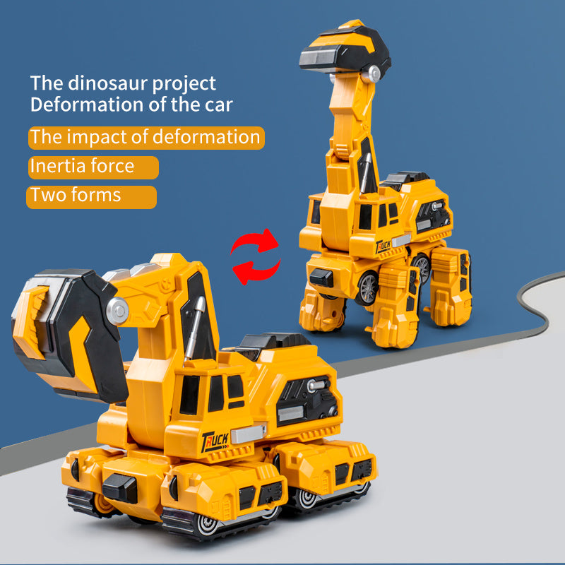 Transforming Dino-Excavator Toy